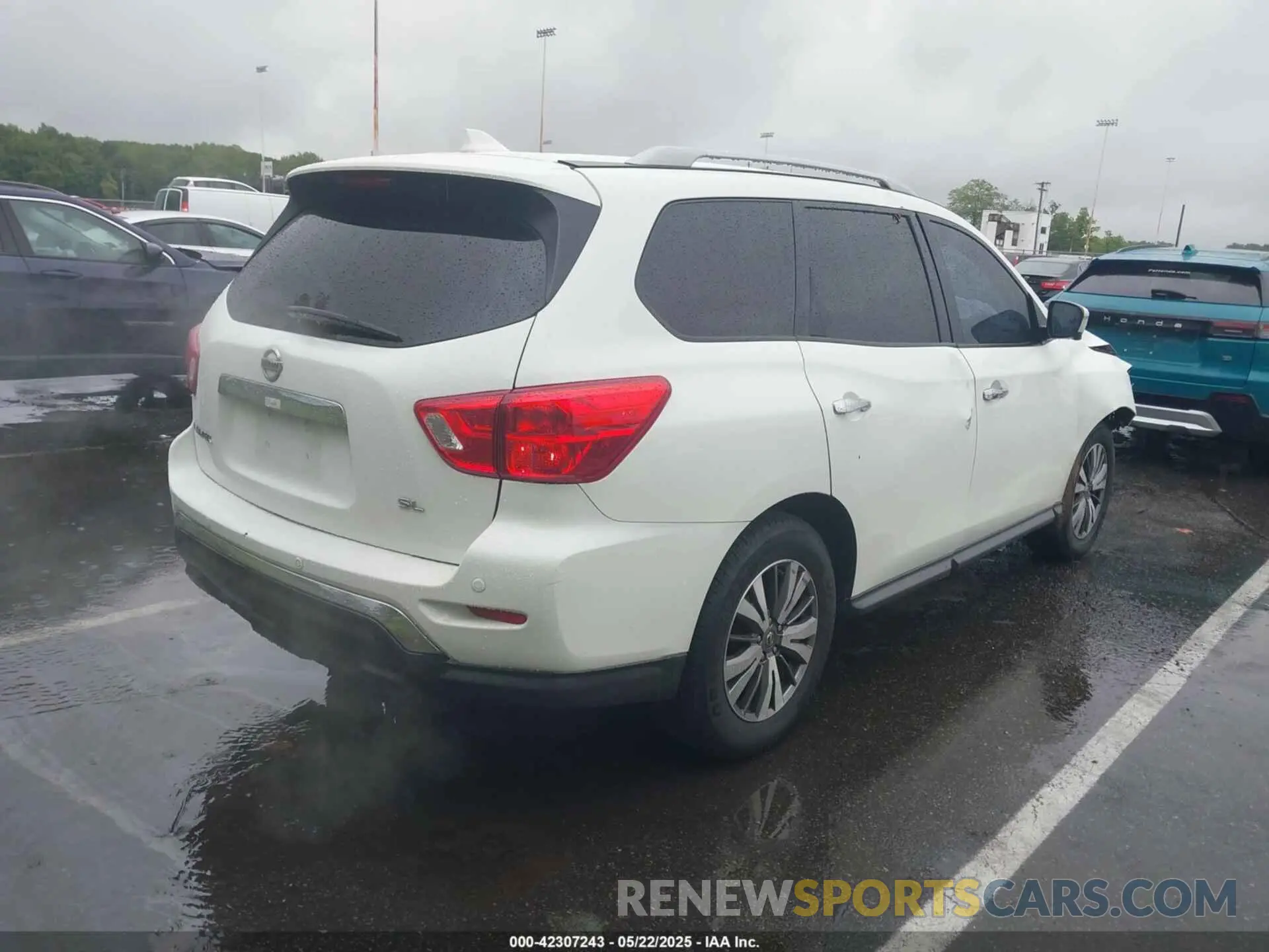 4 Фотография поврежденного автомобиля 5N1DR2CN2LC580781 NISSAN PATHFINDER 2020