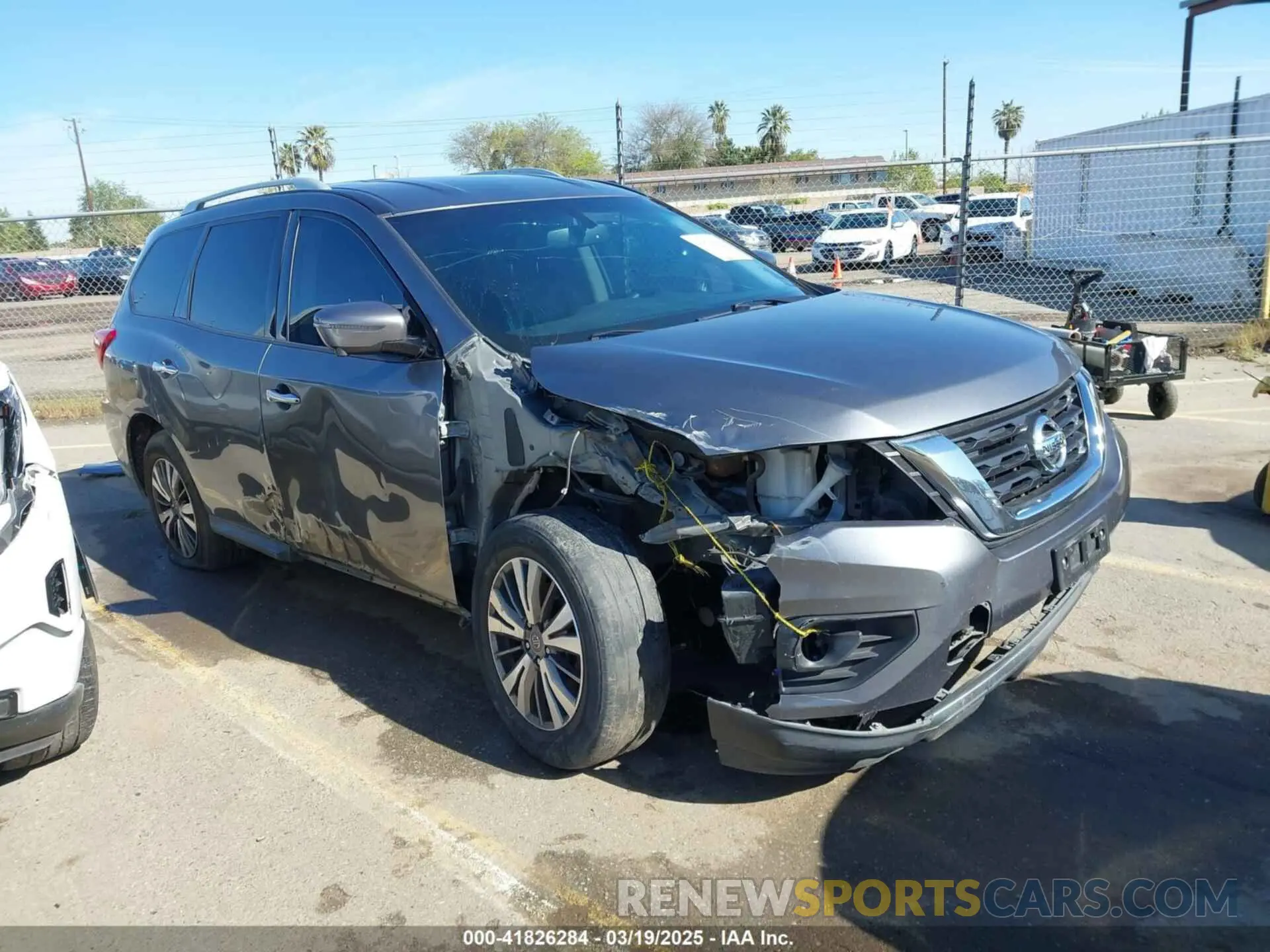 1 Photograph of a damaged car 5N1DR2CN6LC582310 NISSAN PATHFINDER 2020