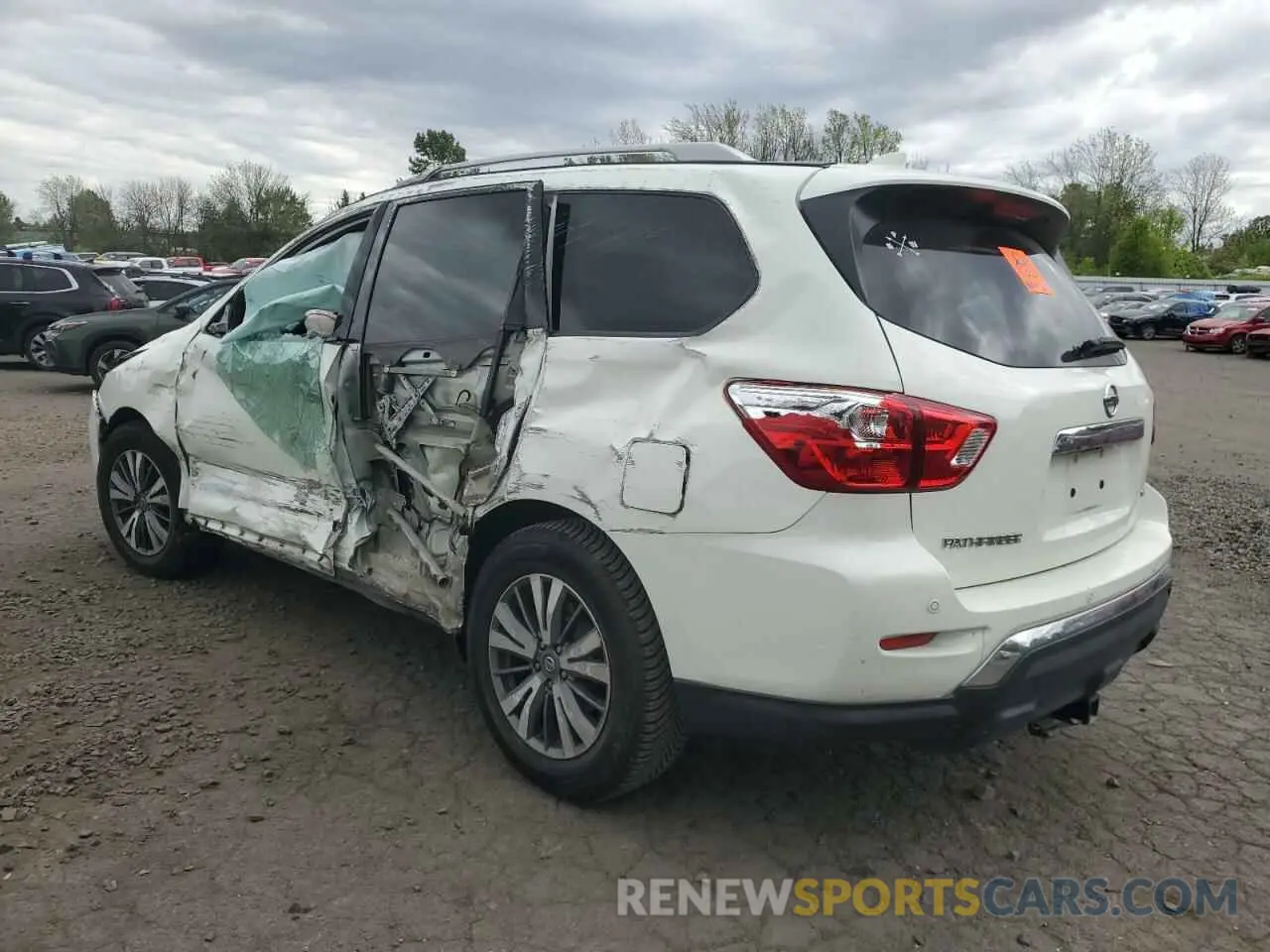 2 Photograph of a damaged car 5N1DR2CN6LC607979 NISSAN PATHFINDER 2020