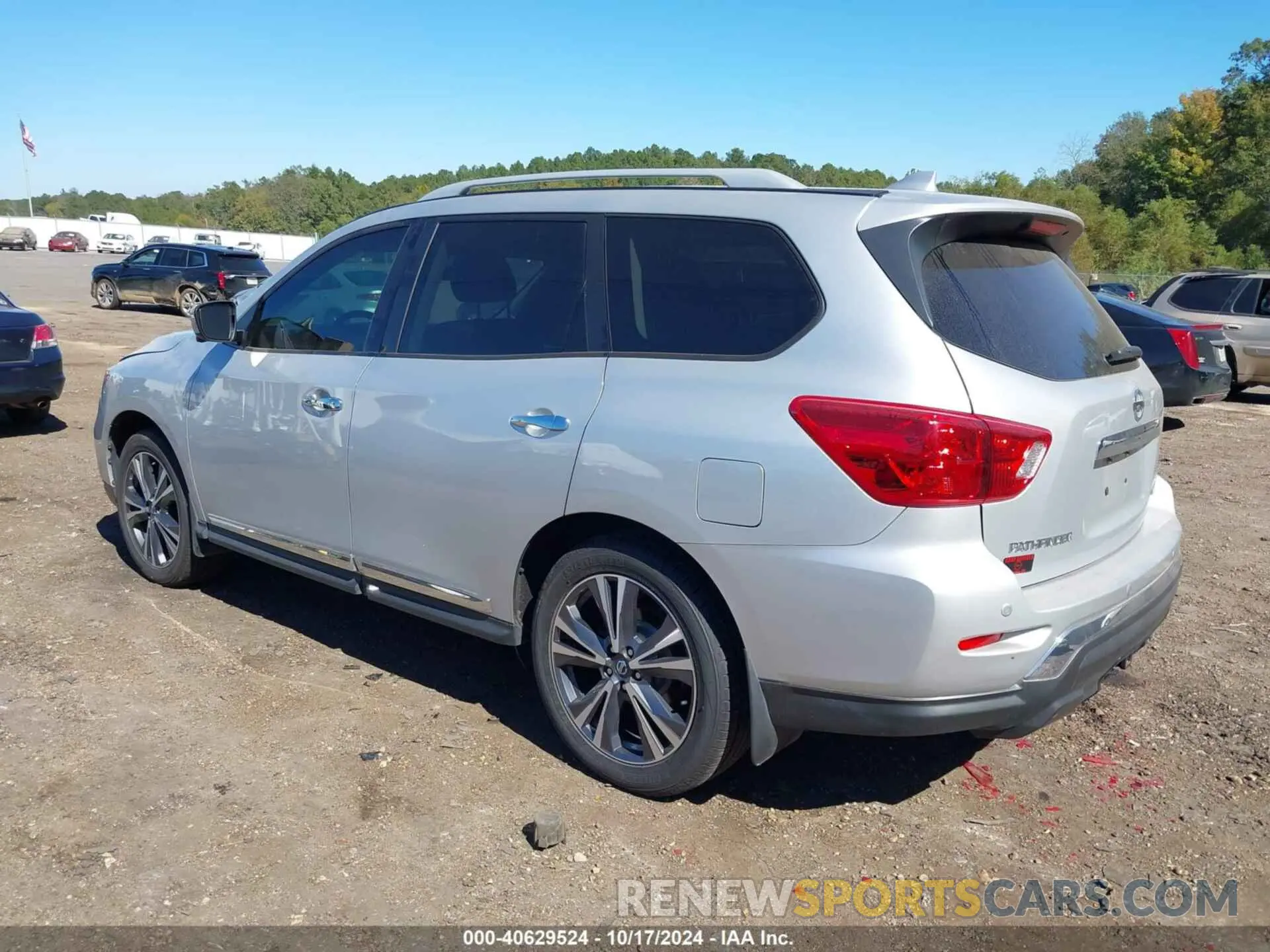 3 Фотография поврежденного автомобиля 5N1DR2DM4LC600079 NISSAN PATHFINDER 2020
