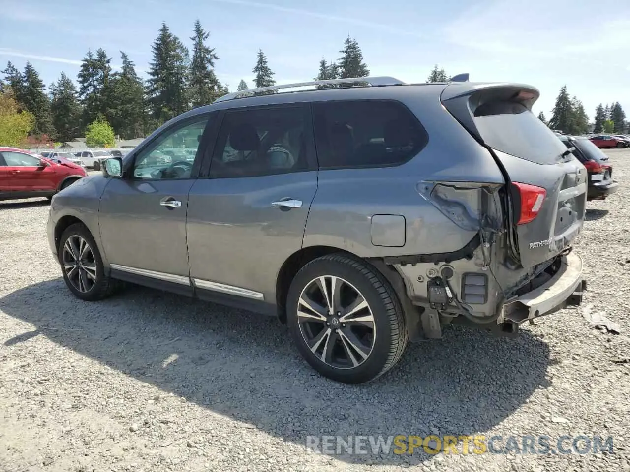 2 Photograph of a damaged car 5N1DR2DM9LC588012 NISSAN PATHFINDER 2020