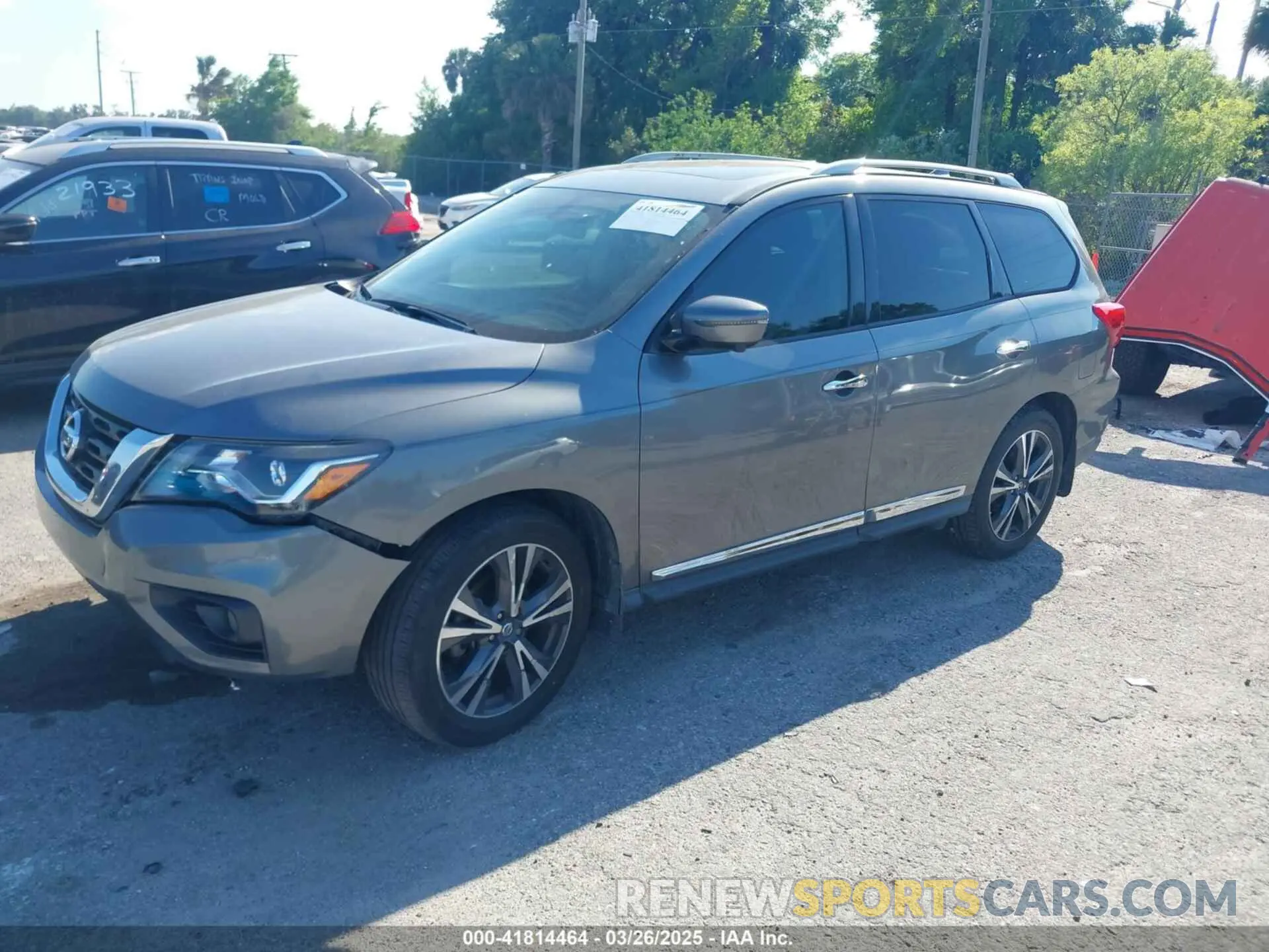 2 Photograph of a damaged car 5N1DR2DM9LC605276 NISSAN PATHFINDER 2020