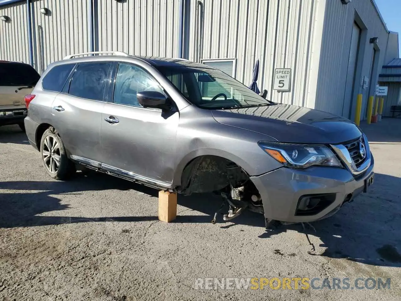 4 Фотография поврежденного автомобиля 5N1DR2DMXLC603150 NISSAN PATHFINDER 2020
