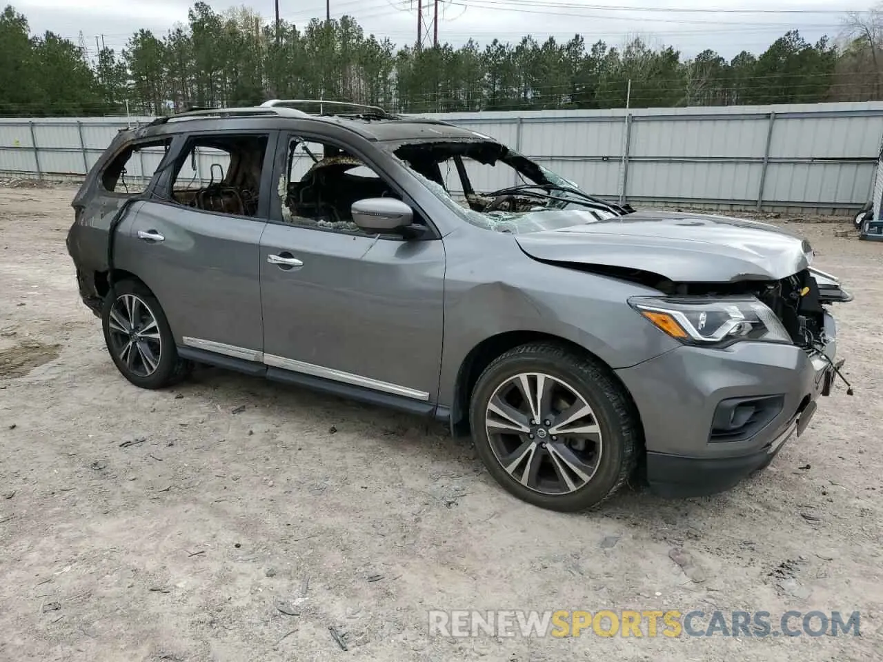 4 Фотография поврежденного автомобиля 5N1DR2DN0LC605059 NISSAN PATHFINDER 2020
