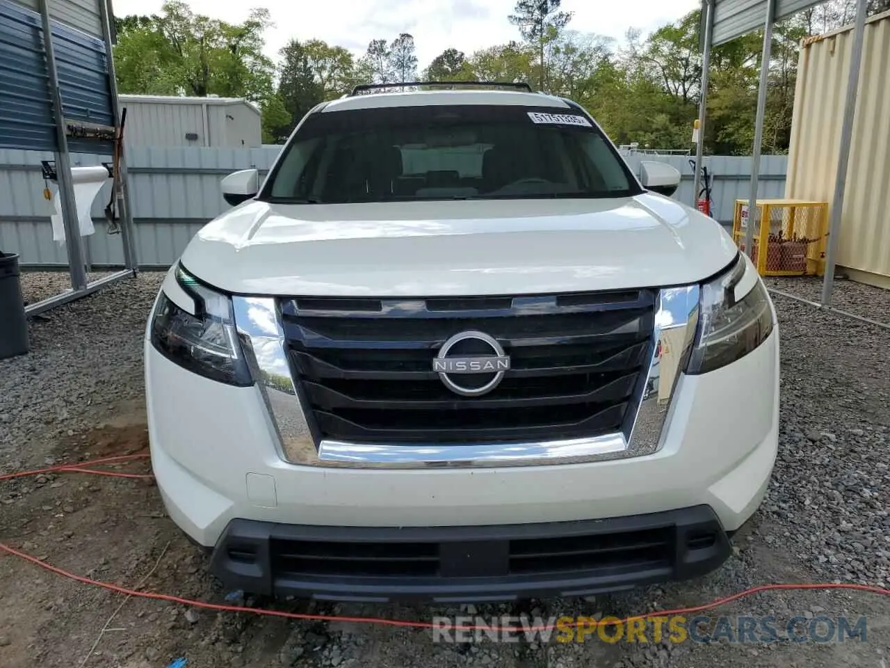 5 Photograph of a damaged car 5N1DR3BA0NC240794 NISSAN PATHFINDER 2022