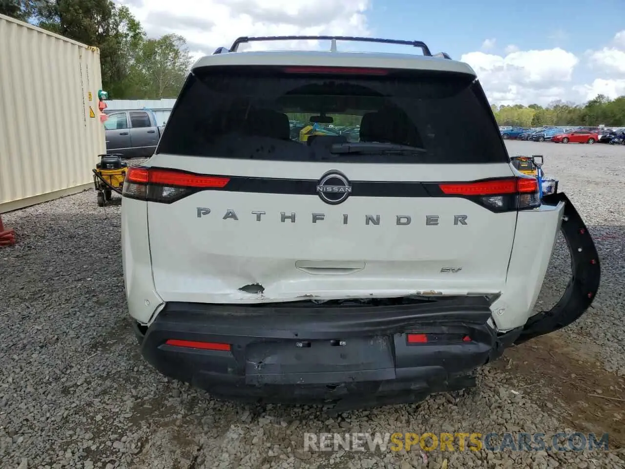 6 Photograph of a damaged car 5N1DR3BA0NC240794 NISSAN PATHFINDER 2022