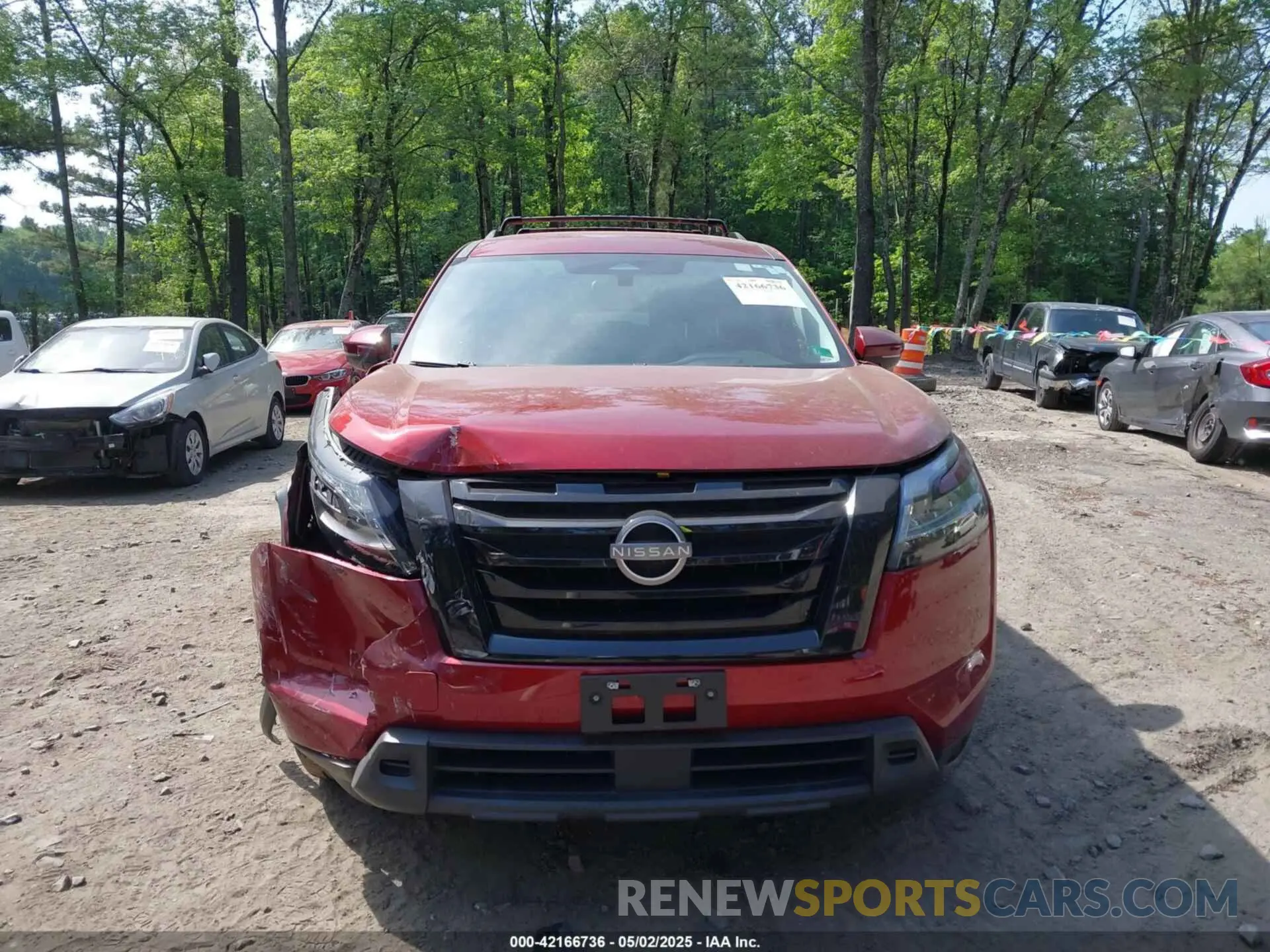 6 Photograph of a damaged car 5N1DR3BA2NC233619 NISSAN PATHFINDER 2022