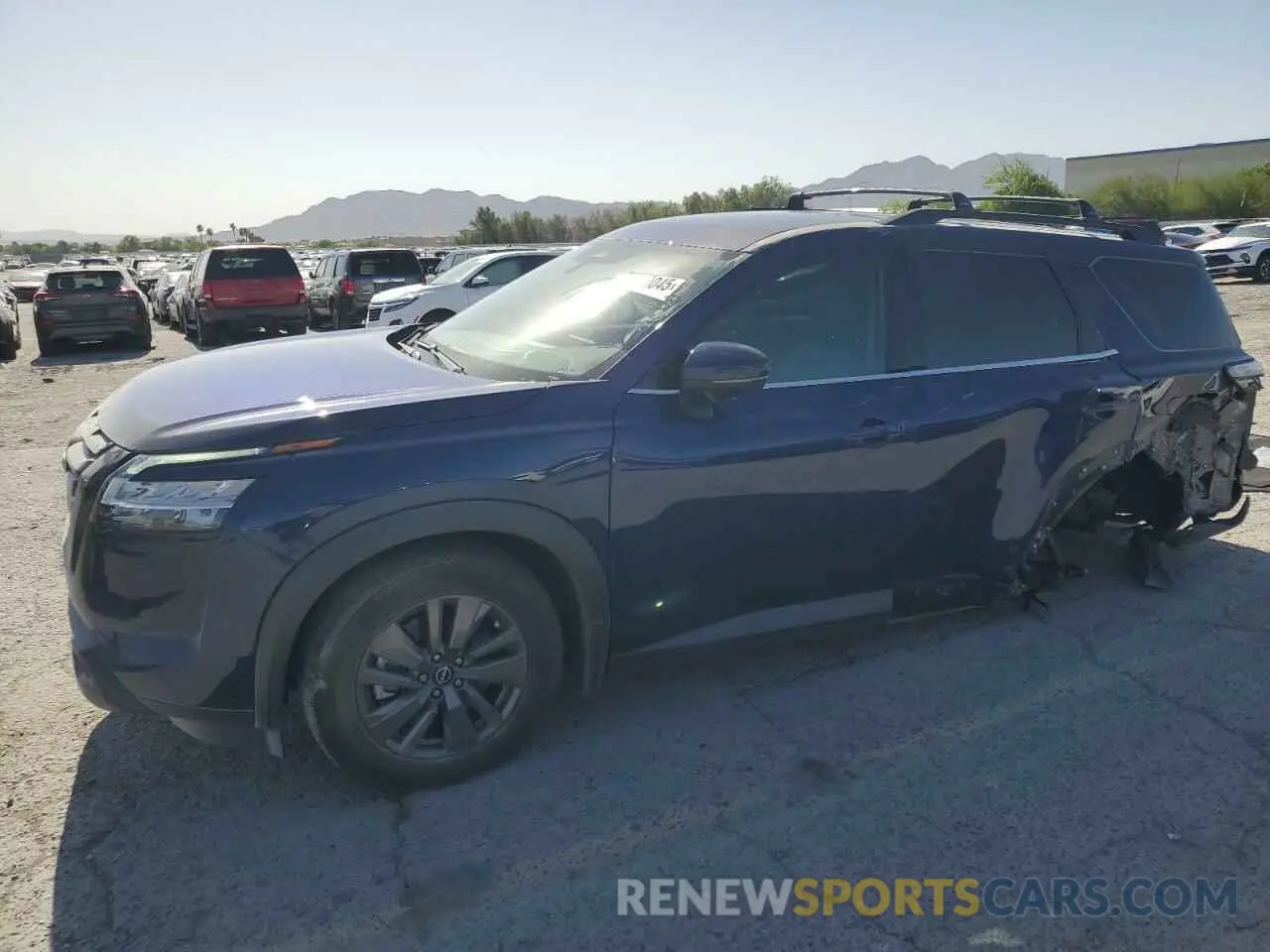 1 Photograph of a damaged car 5N1DR3BA2NC251179 NISSAN PATHFINDER 2022