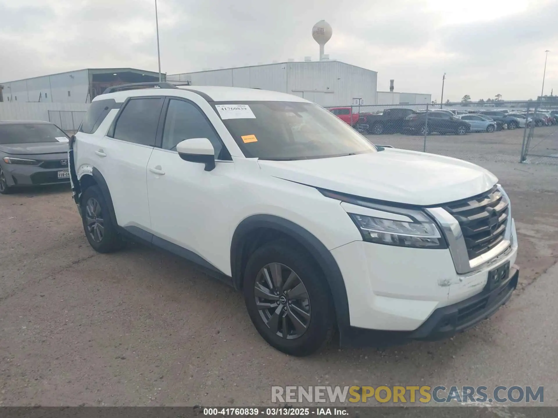1 Photograph of a damaged car 5N1DR3BA4NC223741 NISSAN PATHFINDER 2022
