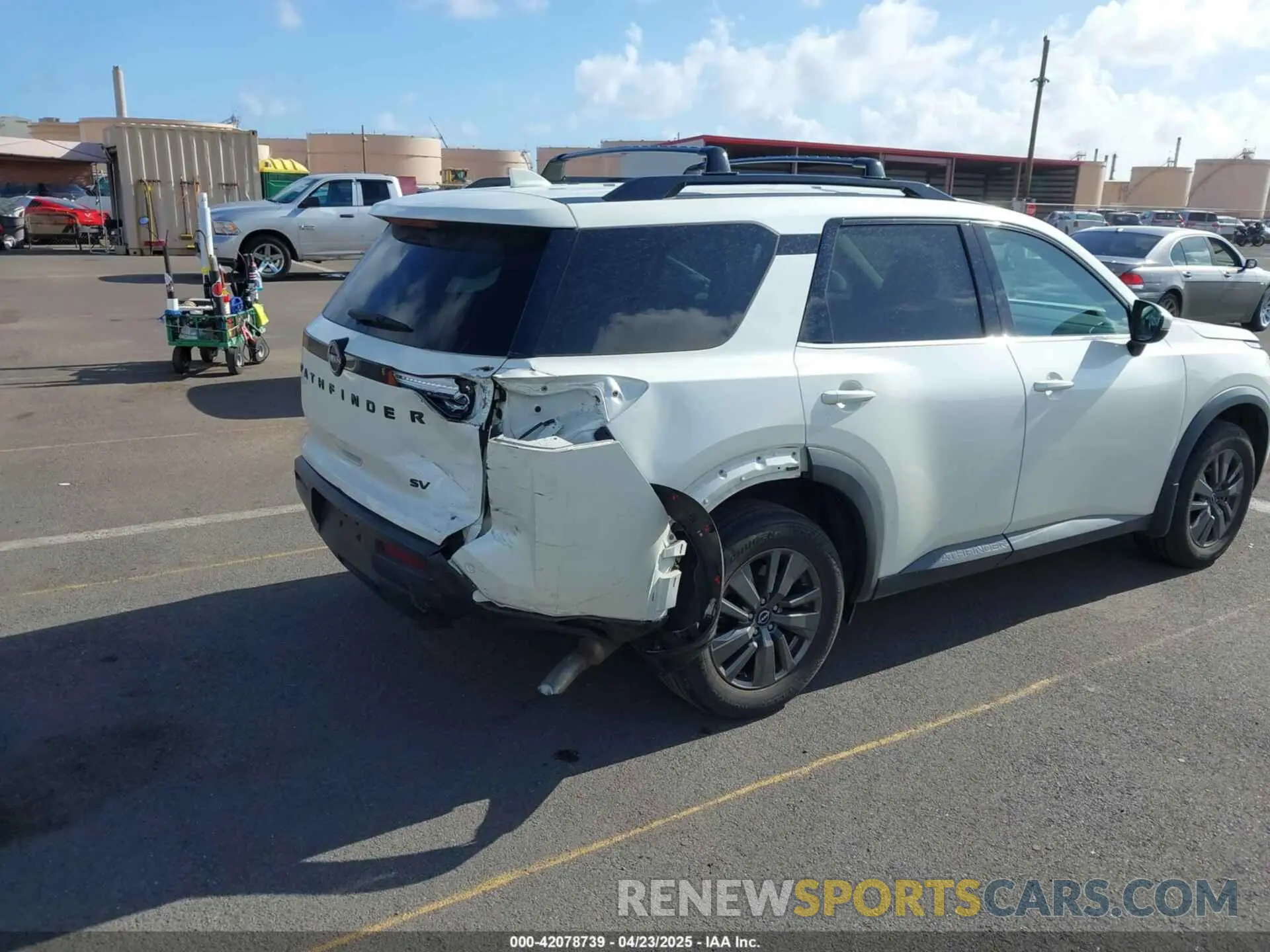 6 Фотография поврежденного автомобиля 5N1DR3BA5NC216393 NISSAN PATHFINDER 2022