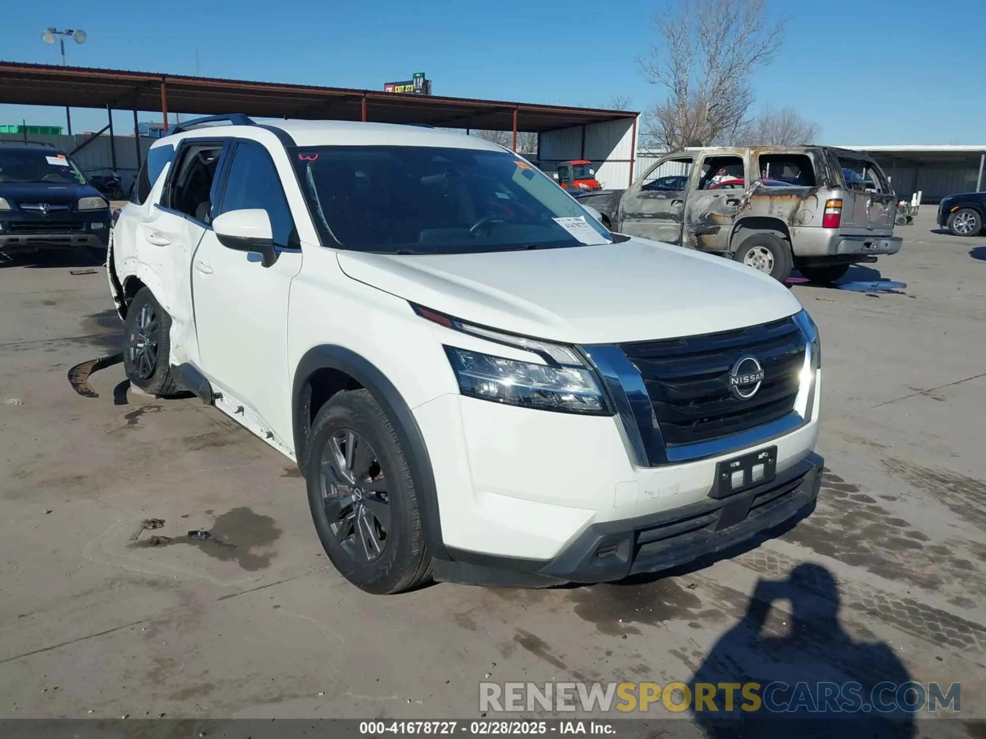 1 Фотография поврежденного автомобиля 5N1DR3BA6NC213115 NISSAN PATHFINDER 2022