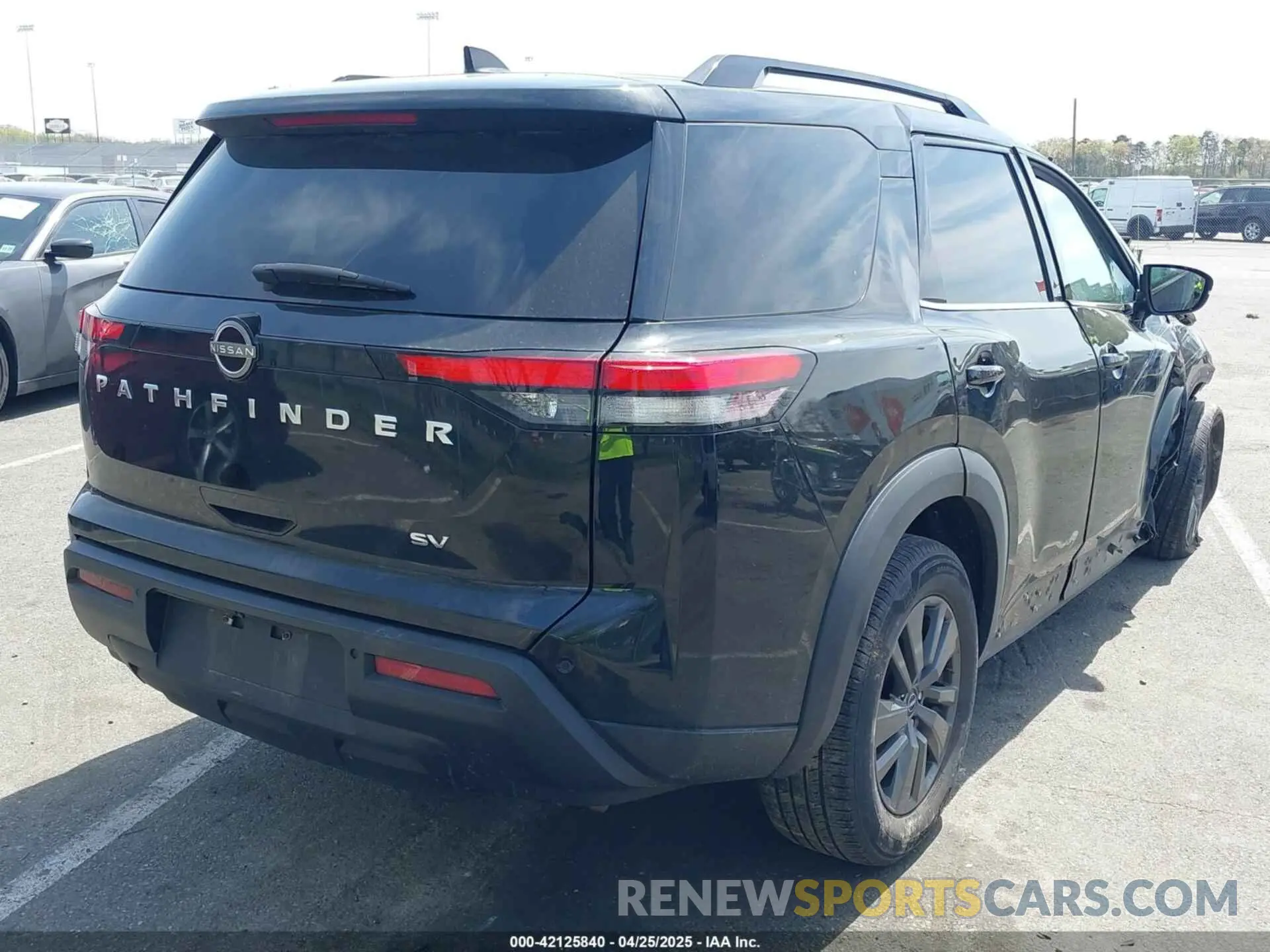 4 Фотография поврежденного автомобиля 5N1DR3BA6NC215155 NISSAN PATHFINDER 2022