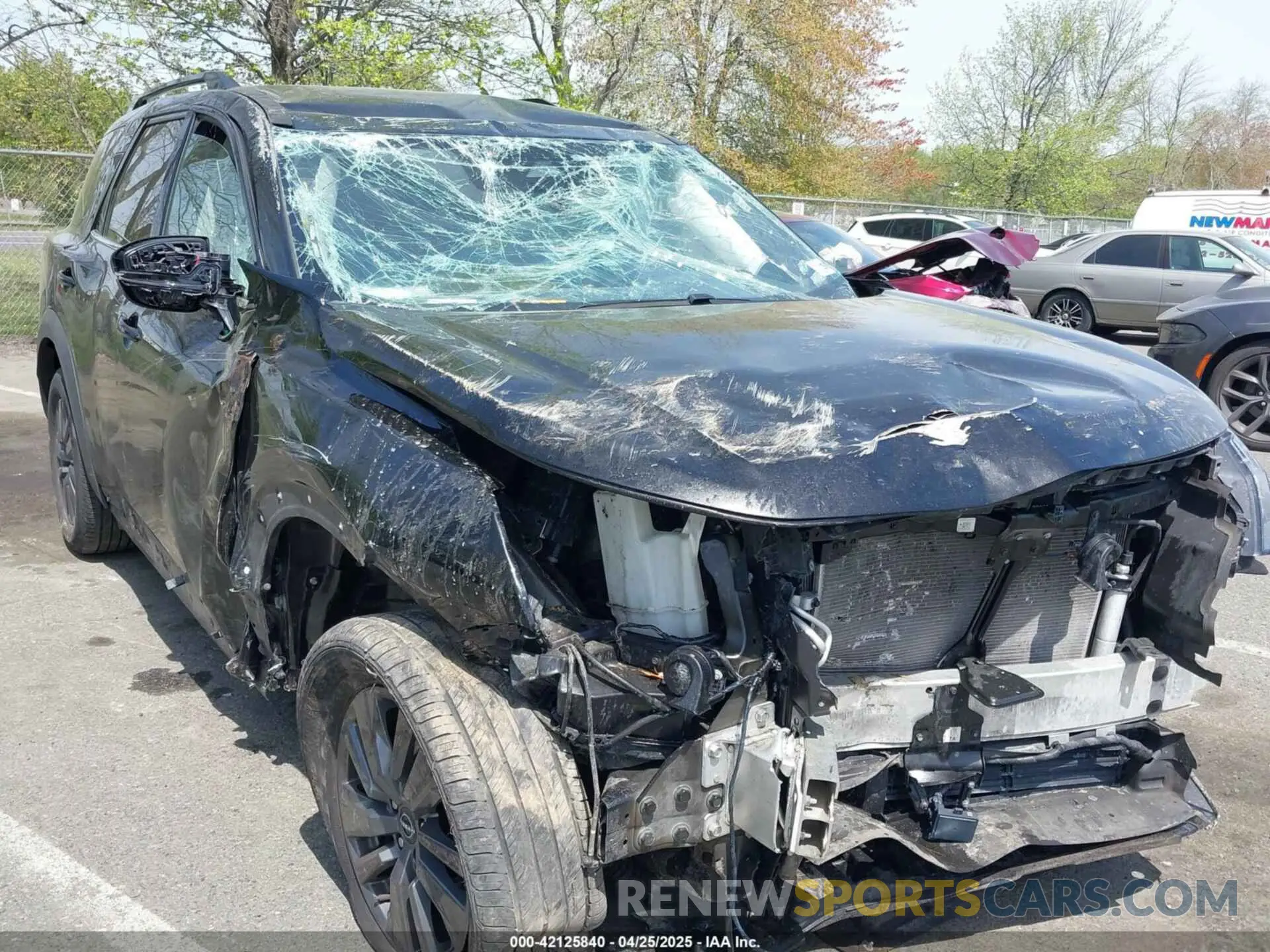 6 Фотография поврежденного автомобиля 5N1DR3BA6NC215155 NISSAN PATHFINDER 2022
