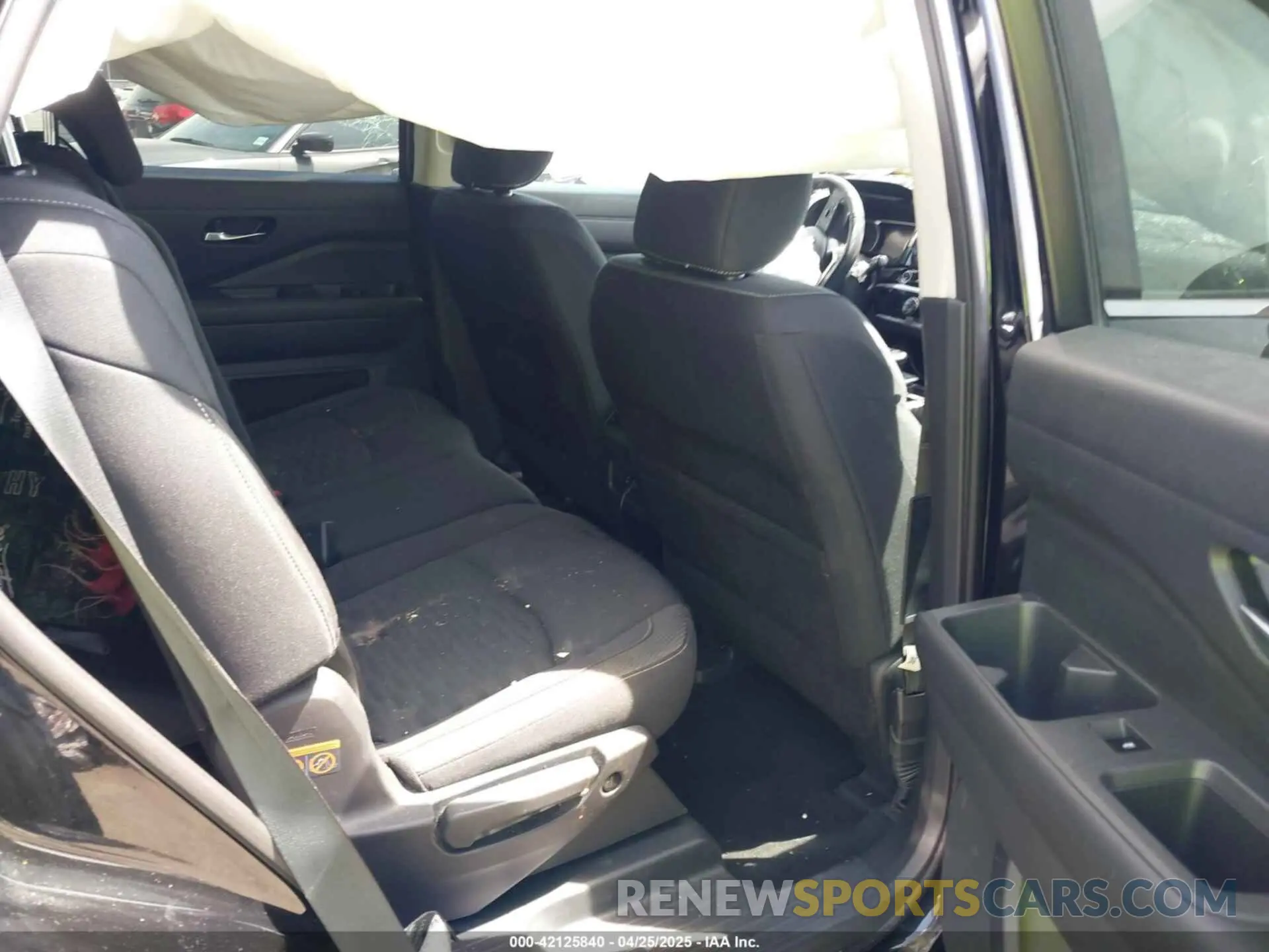 8 Фотография поврежденного автомобиля 5N1DR3BA6NC215155 NISSAN PATHFINDER 2022