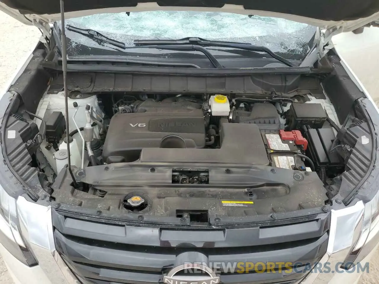 14 Photograph of a damaged car 5N1DR3BA9NC262454 NISSAN PATHFINDER 2022