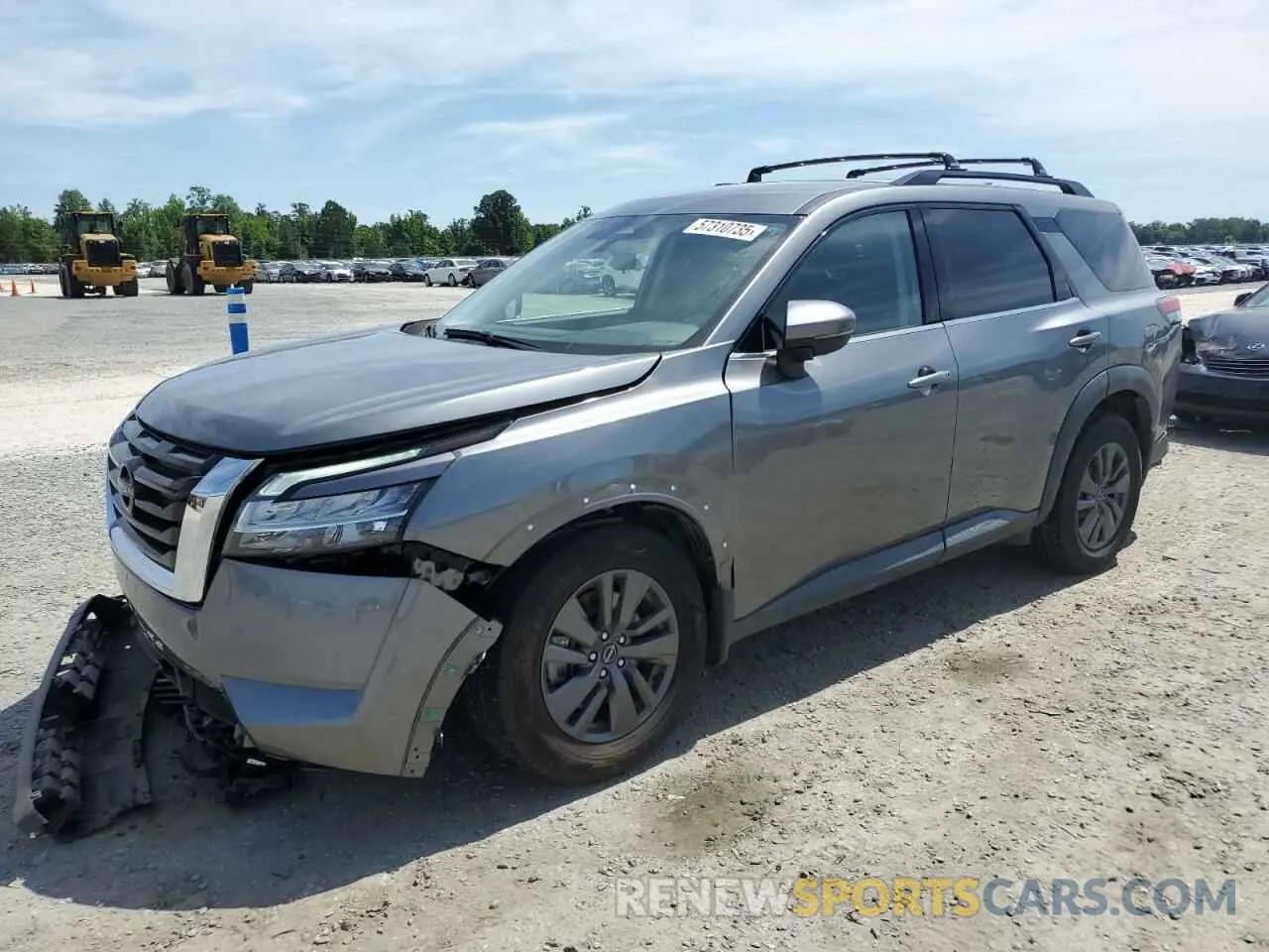 1 Photograph of a damaged car 5N1DR3BC2NC246226 NISSAN PATHFINDER 2022