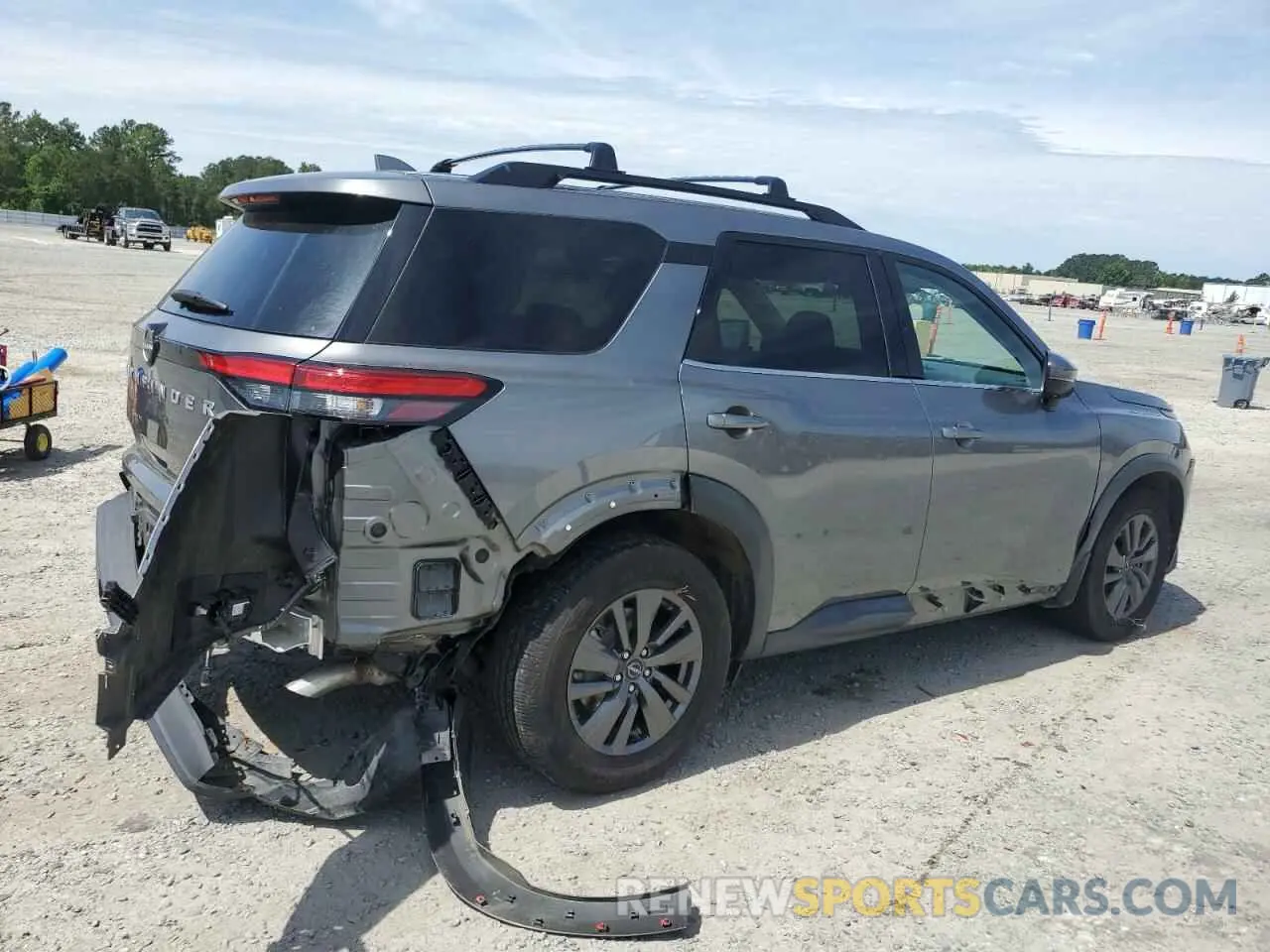 3 Photograph of a damaged car 5N1DR3BC2NC246226 NISSAN PATHFINDER 2022
