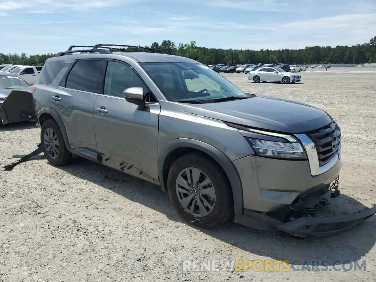 4 Photograph of a damaged car 5N1DR3BC2NC246226 NISSAN PATHFINDER 2022