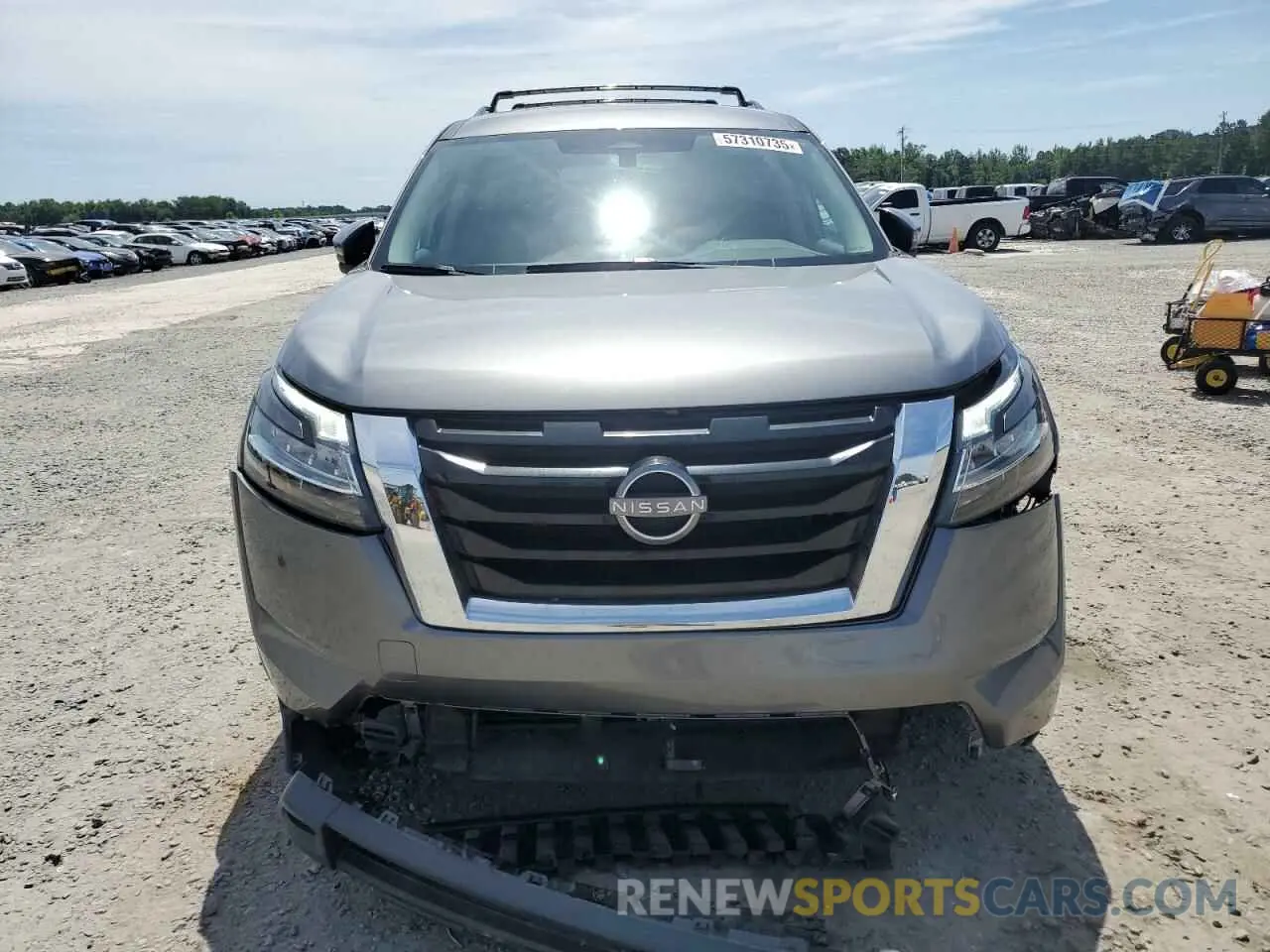 5 Photograph of a damaged car 5N1DR3BC2NC246226 NISSAN PATHFINDER 2022