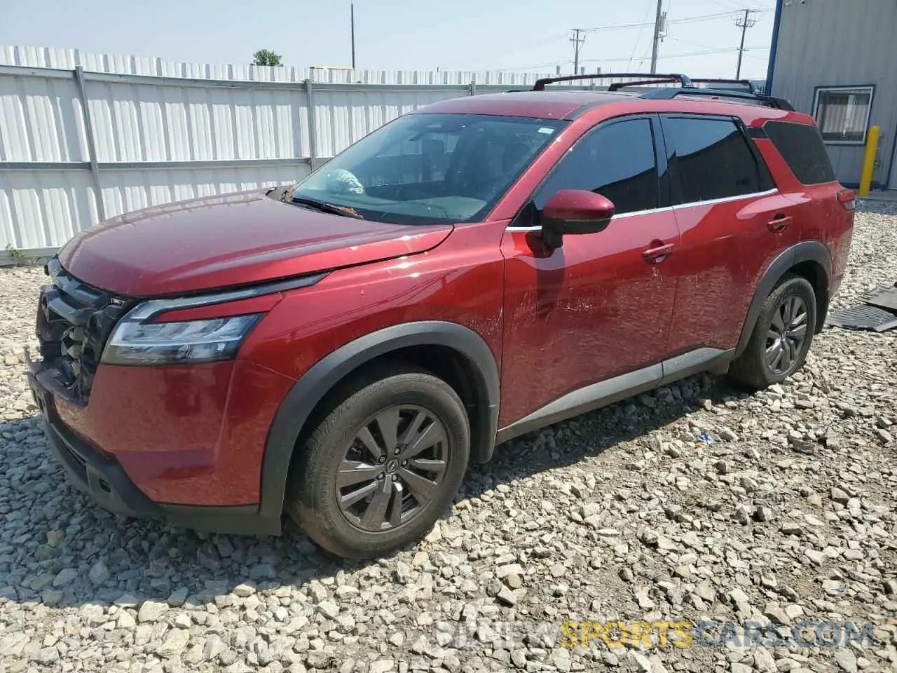 1 Photograph of a damaged car 5N1DR3BC3NC244940 NISSAN PATHFINDER 2022