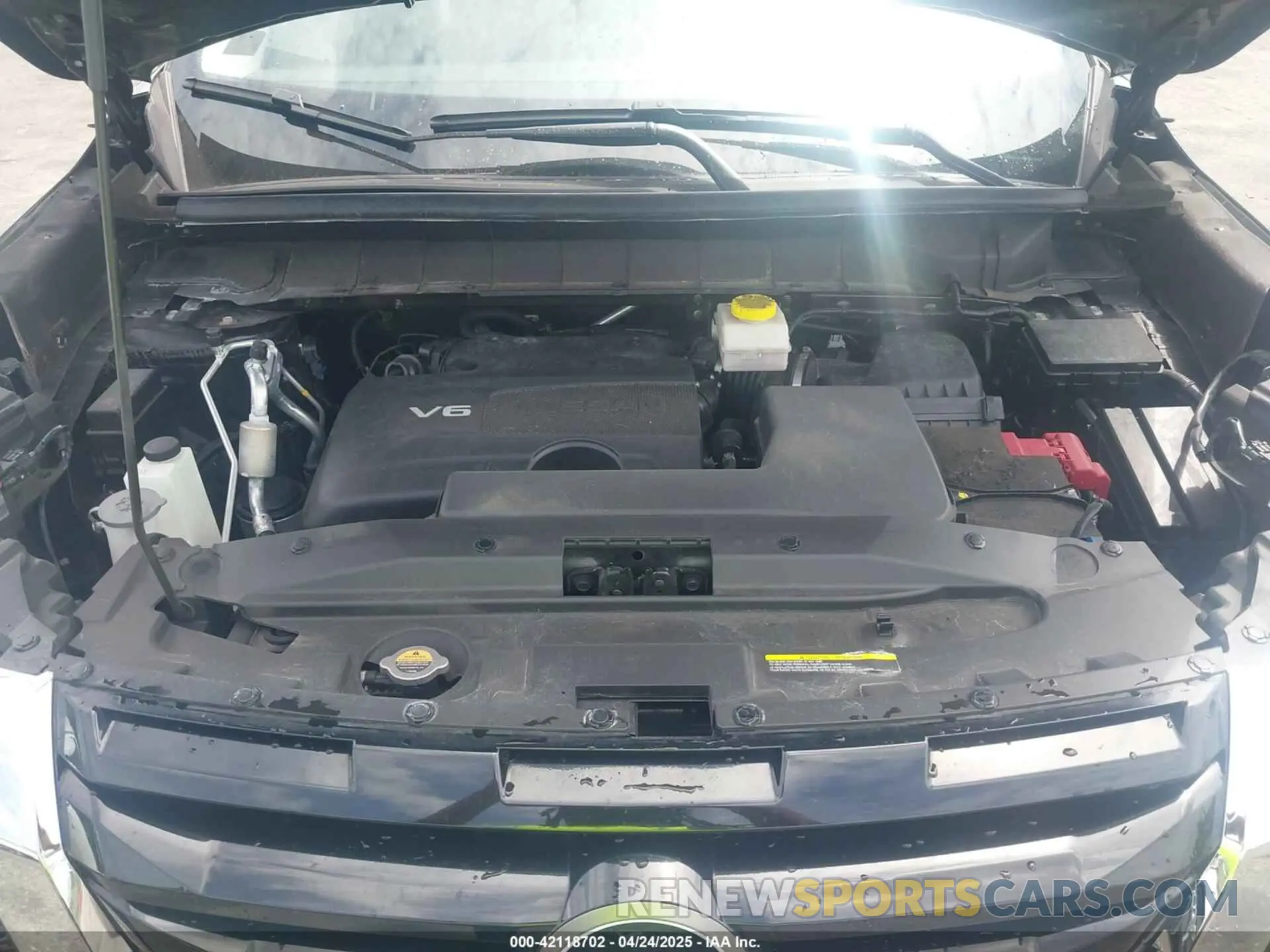 10 Фотография поврежденного автомобиля 5N1DR3BC3NC261804 NISSAN PATHFINDER 2022