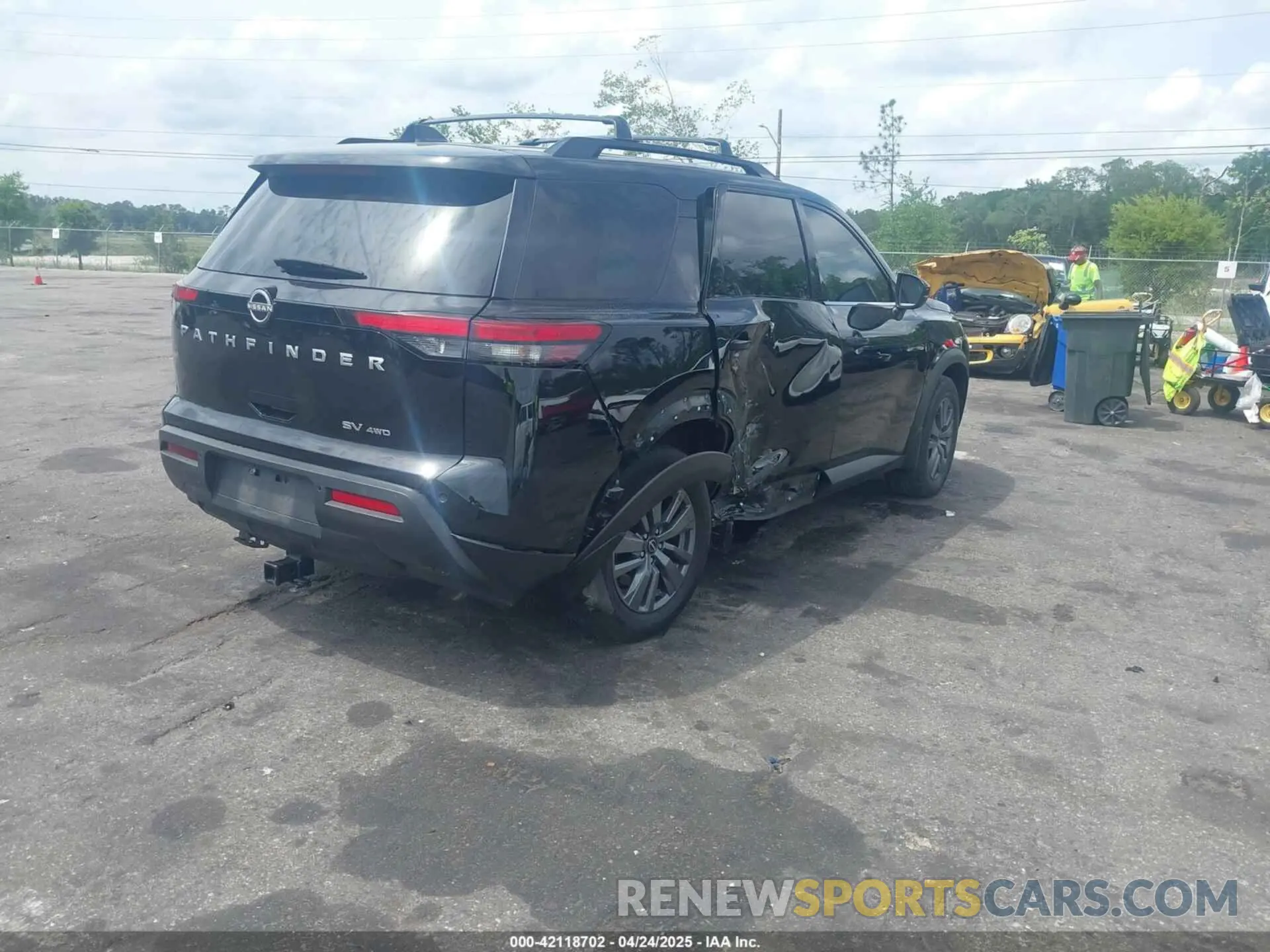 4 Фотография поврежденного автомобиля 5N1DR3BC3NC261804 NISSAN PATHFINDER 2022