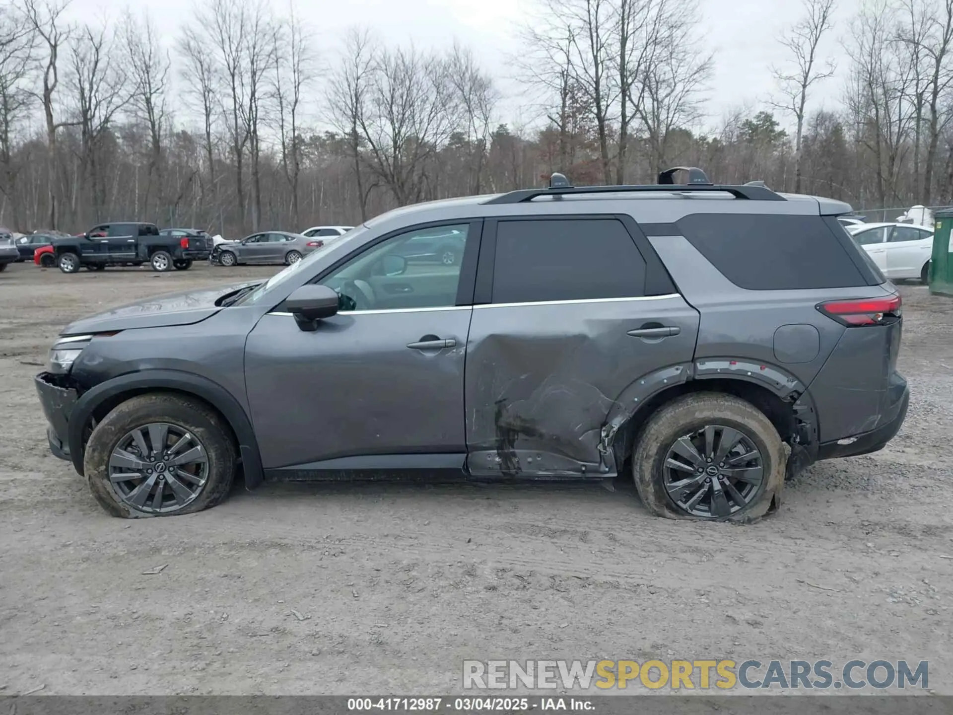 14 Photograph of a damaged car 5N1DR3BC7NC263698 NISSAN PATHFINDER 2022