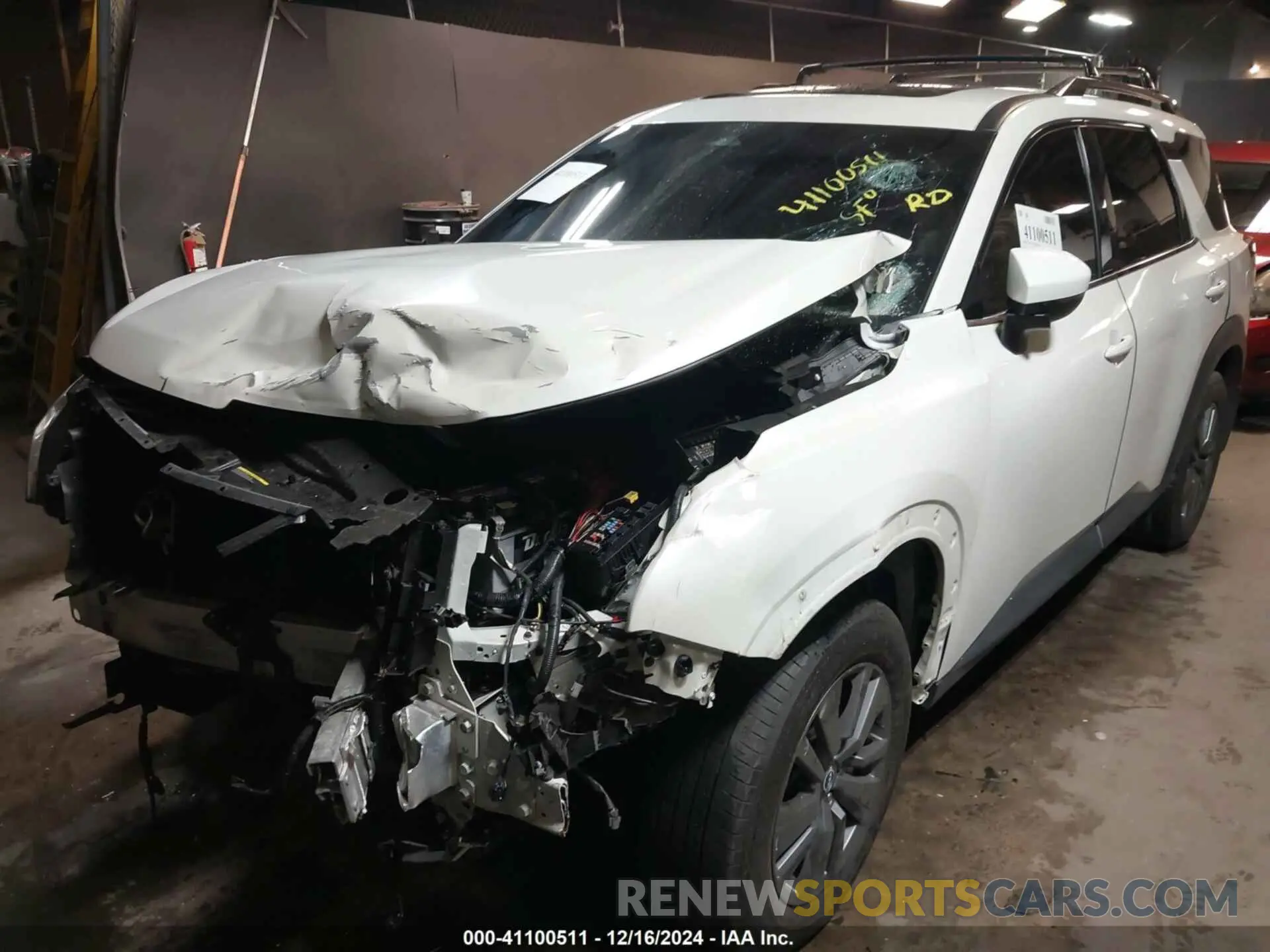 6 Photograph of a damaged car 5N1DR3BD2NC205295 NISSAN PATHFINDER 2022