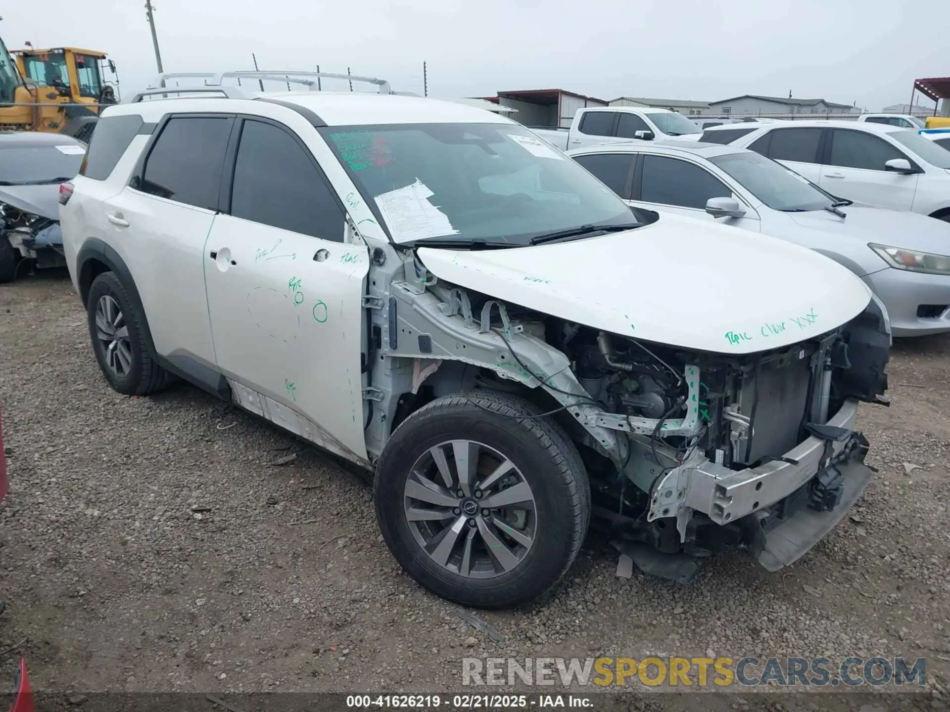 1 Photograph of a damaged car 5N1DR3CA6NC248462 NISSAN PATHFINDER 2022