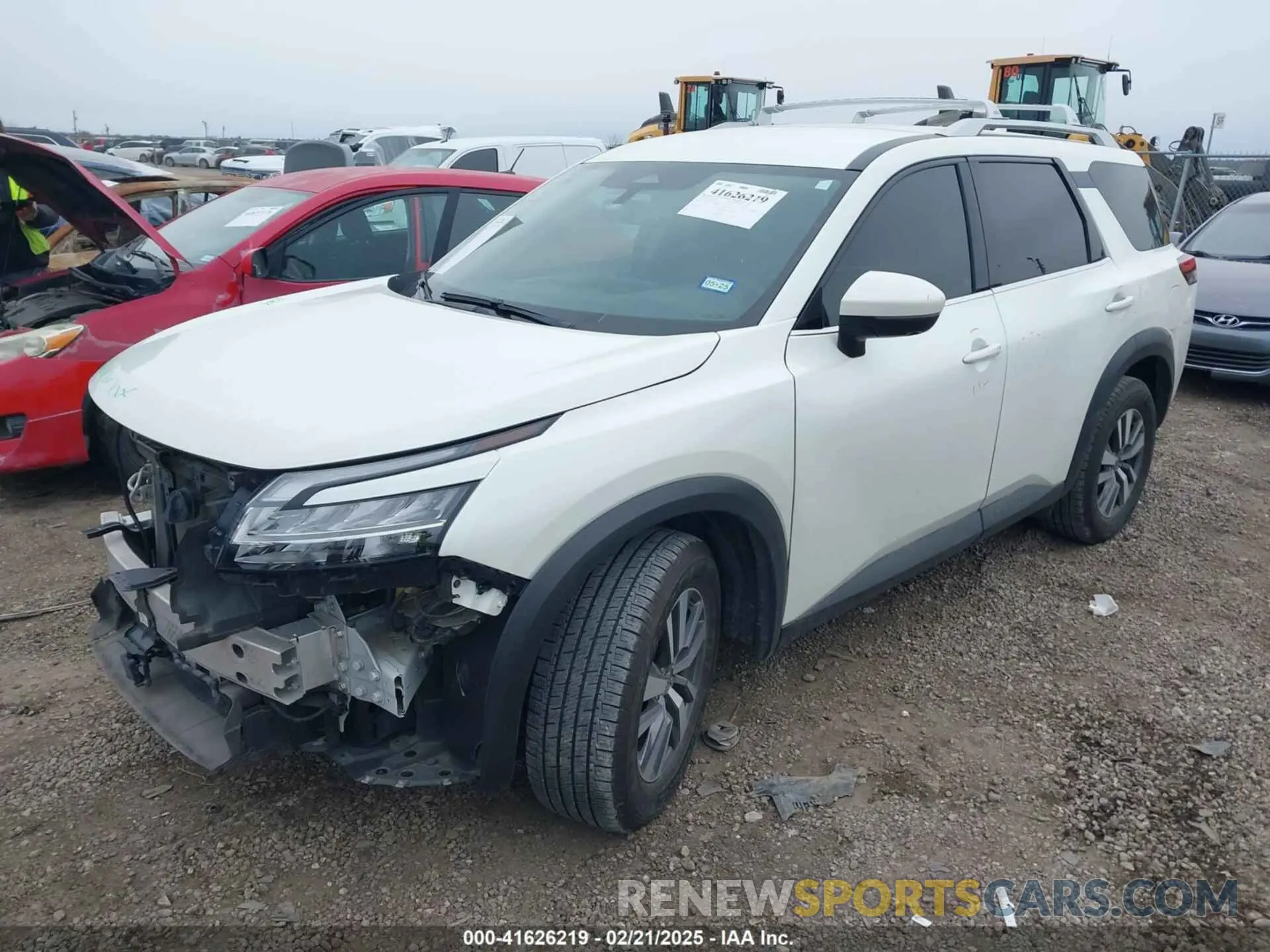 2 Photograph of a damaged car 5N1DR3CA6NC248462 NISSAN PATHFINDER 2022