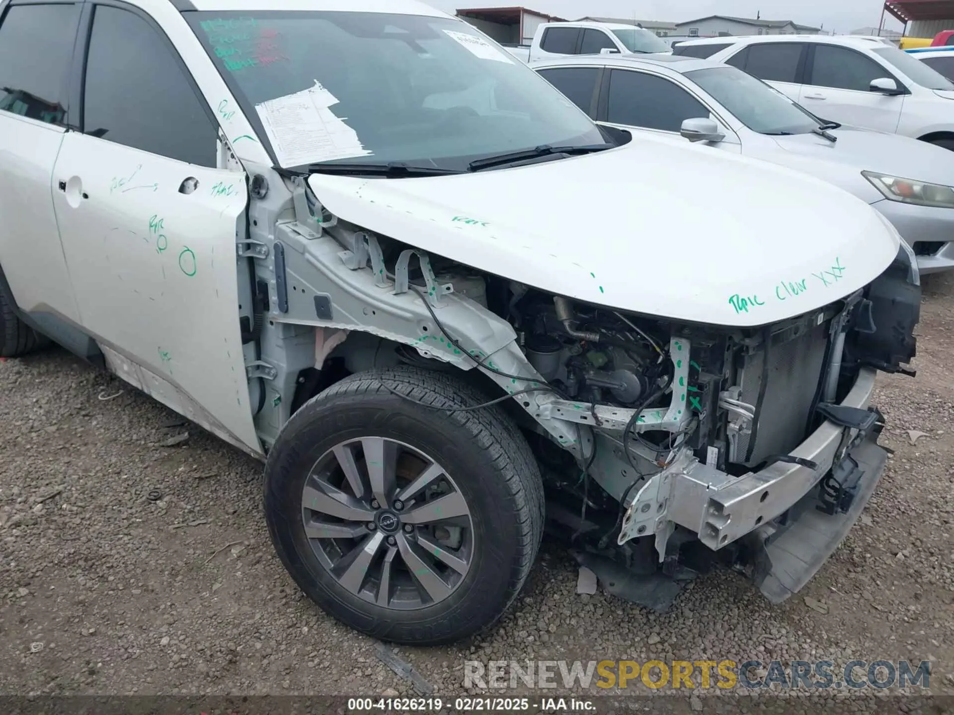 6 Photograph of a damaged car 5N1DR3CA6NC248462 NISSAN PATHFINDER 2022