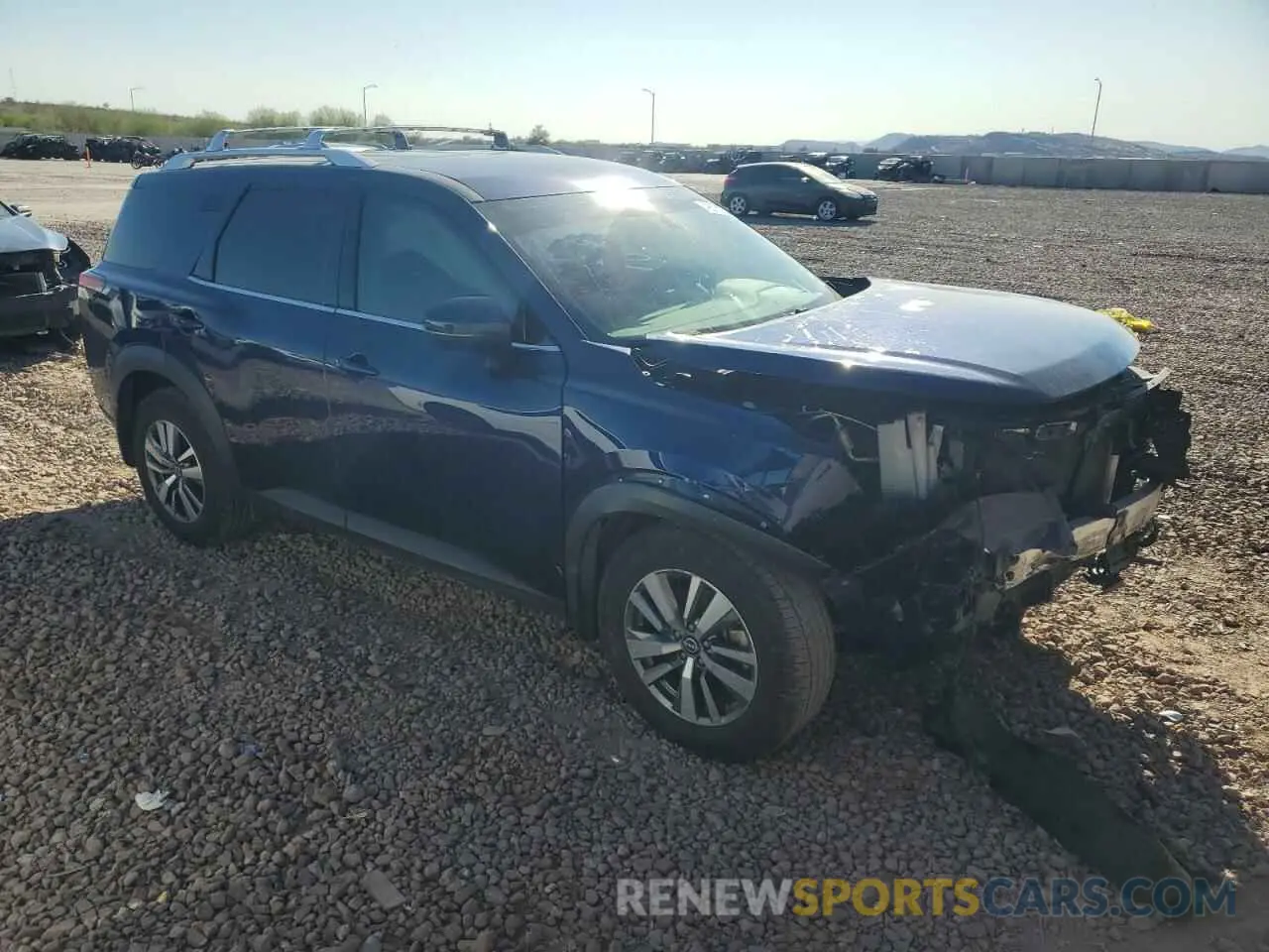 4 Фотография поврежденного автомобиля 5N1DR3CA8NC206746 NISSAN PATHFINDER 2022