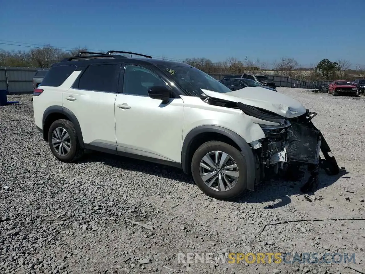 4 Photograph of a damaged car 5N1DR3CC2NC243731 NISSAN PATHFINDER 2022