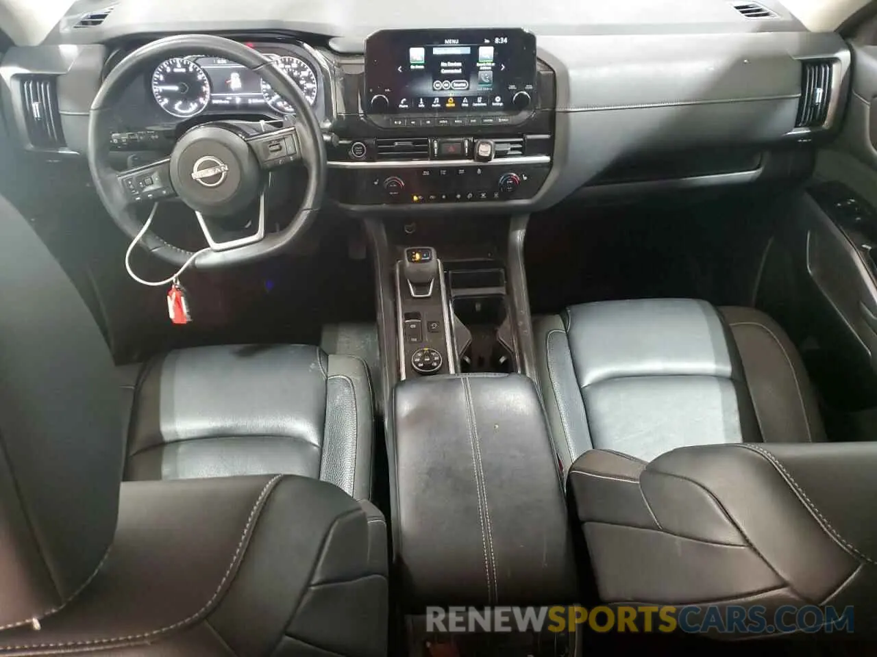 8 Фотография поврежденного автомобиля 5N1DR3CC2NC250744 NISSAN PATHFINDER 2022