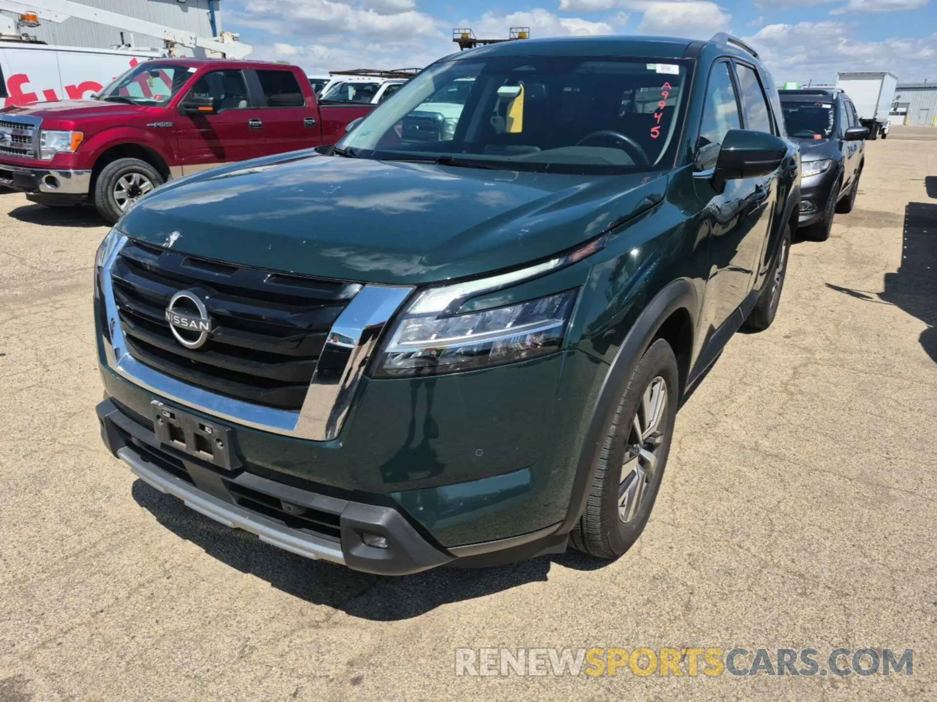 1 Photograph of a damaged car 5N1DR3CC2NC256303 NISSAN PATHFINDER 2022