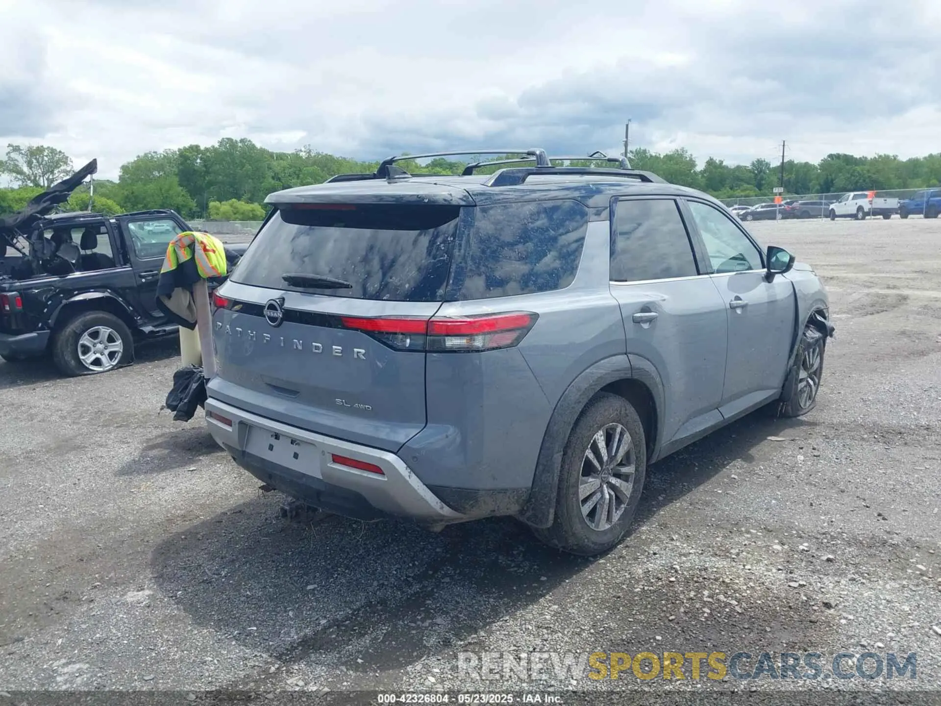 4 Фотография поврежденного автомобиля 5N1DR3CC3NC205313 NISSAN PATHFINDER 2022