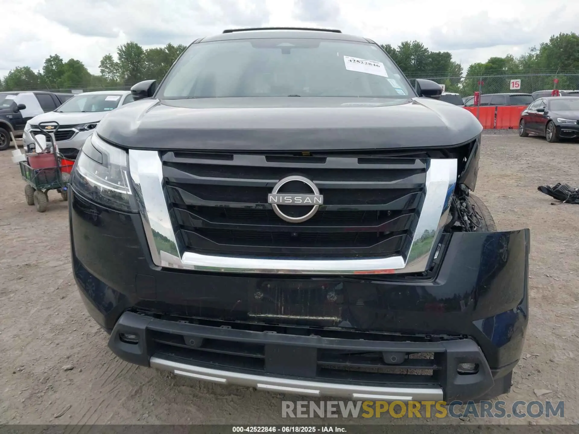 12 Фотография поврежденного автомобиля 5N1DR3CC3NC210320 NISSAN PATHFINDER 2022
