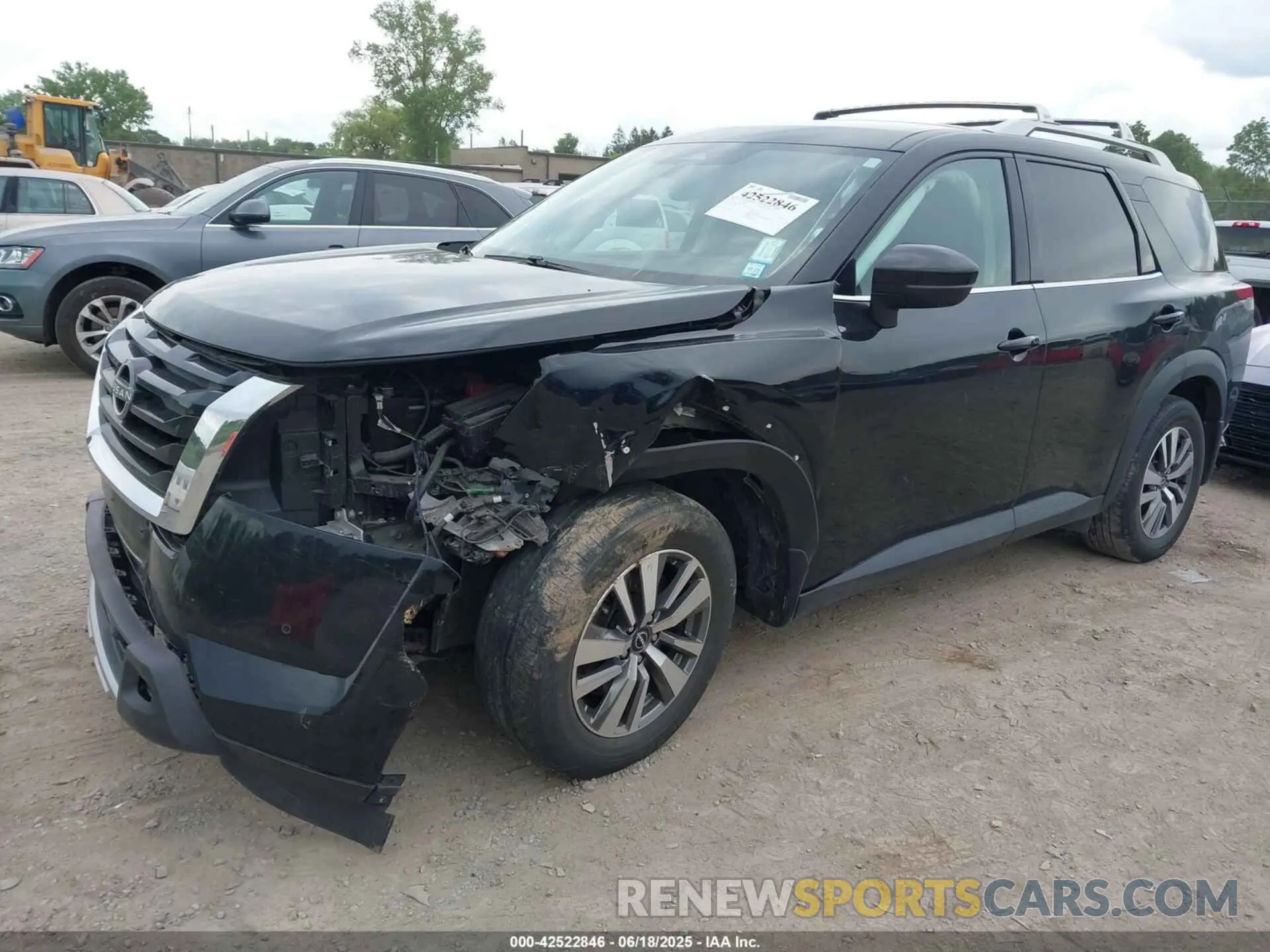 2 Фотография поврежденного автомобиля 5N1DR3CC3NC210320 NISSAN PATHFINDER 2022