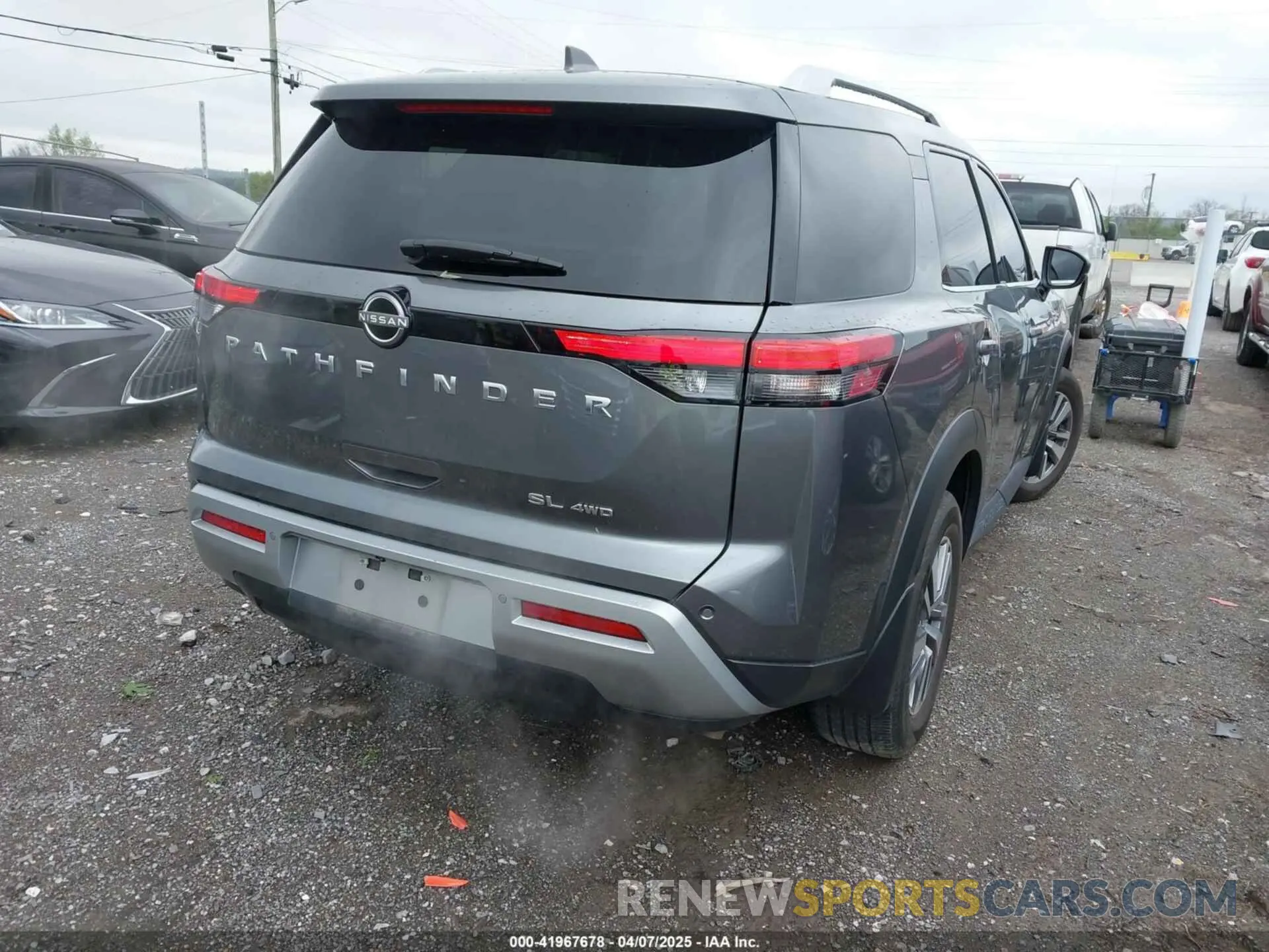 4 Фотография поврежденного автомобиля 5N1DR3CC4NC226932 NISSAN PATHFINDER 2022