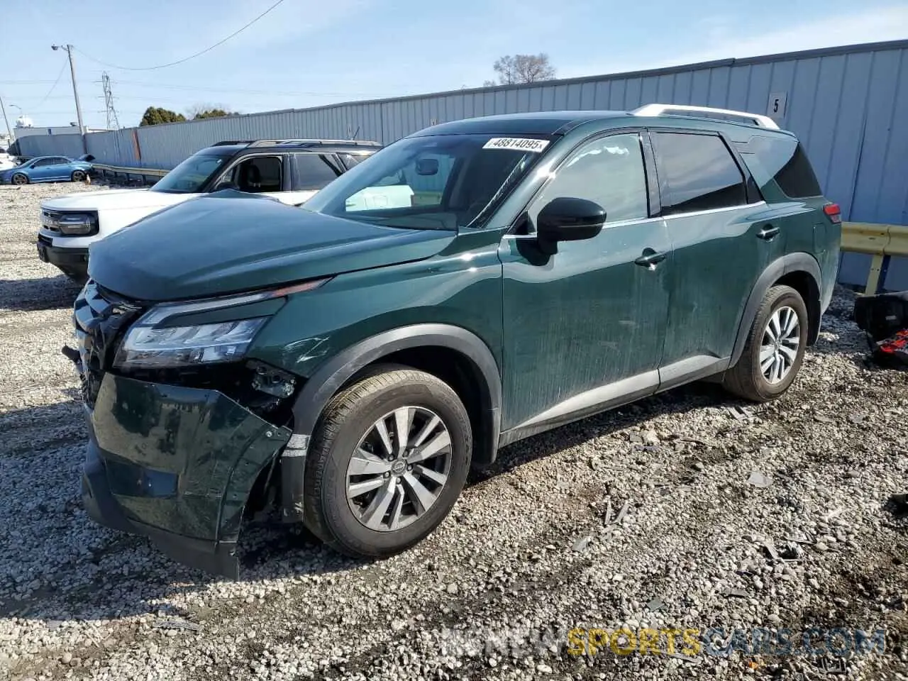 1 Photograph of a damaged car 5N1DR3CC4NC268520 NISSAN PATHFINDER 2022