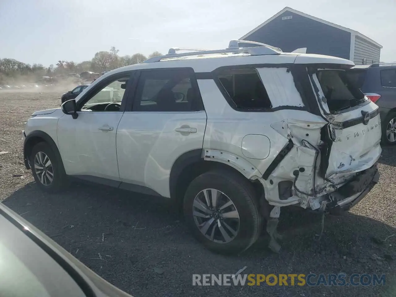 2 Photograph of a damaged car 5N1DR3CC7NC255826 NISSAN PATHFINDER 2022