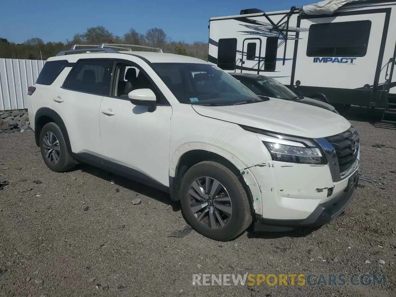 4 Photograph of a damaged car 5N1DR3CC7NC255826 NISSAN PATHFINDER 2022