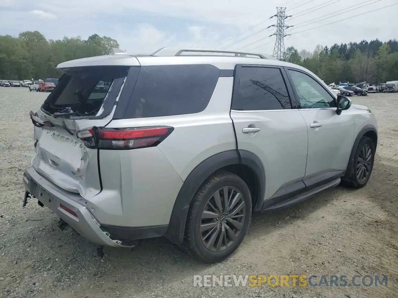3 Photograph of a damaged car 5N1DR3CDXNC212655 NISSAN PATHFINDER 2022