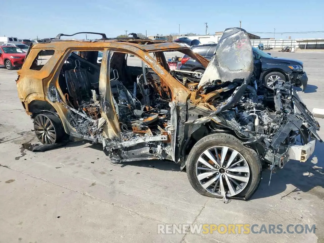 4 Фотография поврежденного автомобиля 5N1DR3DH1NC207832 NISSAN PATHFINDER 2022
