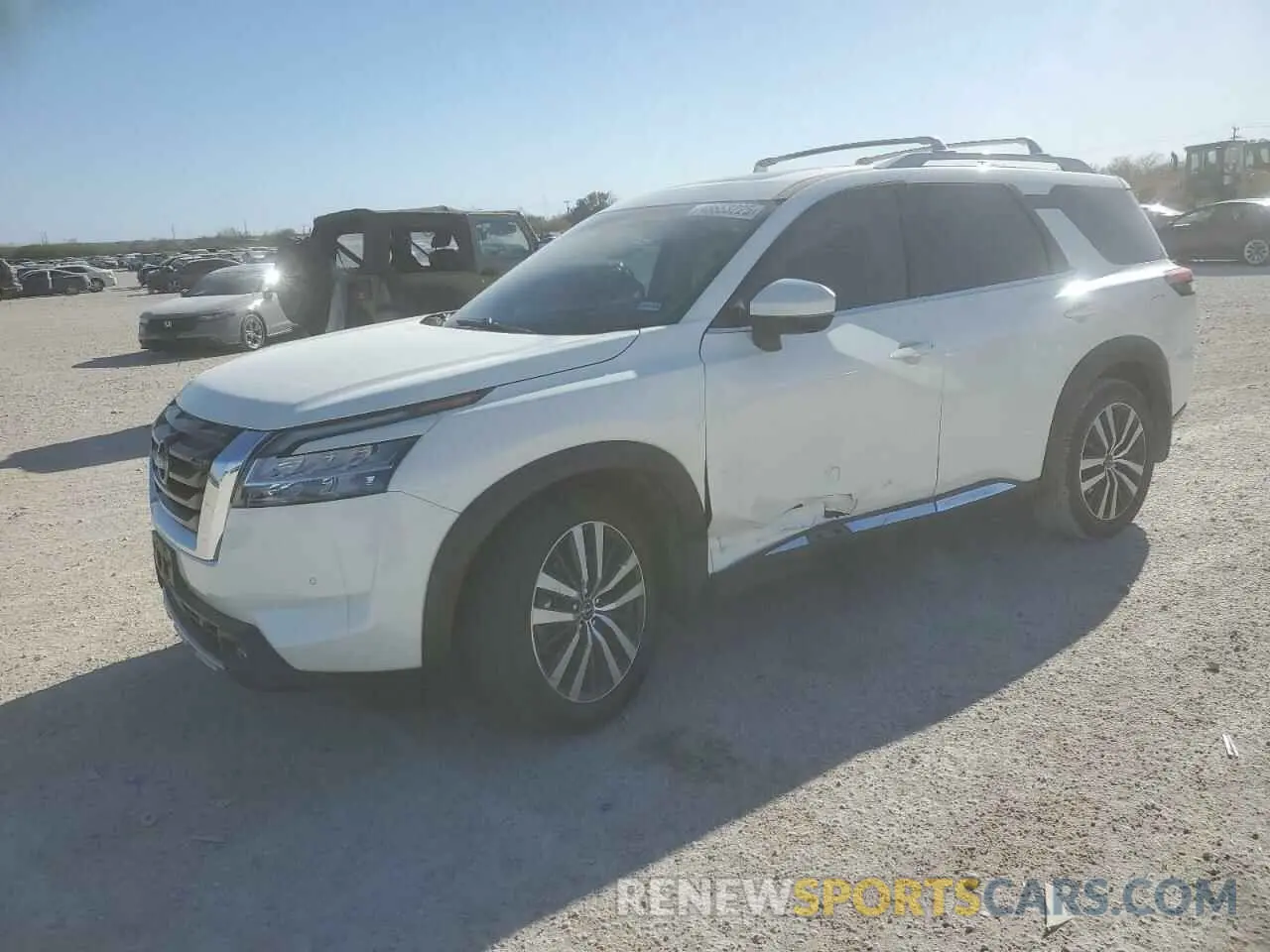 1 Photograph of a damaged car 5N1DR3DHXNC200040 NISSAN PATHFINDER 2022