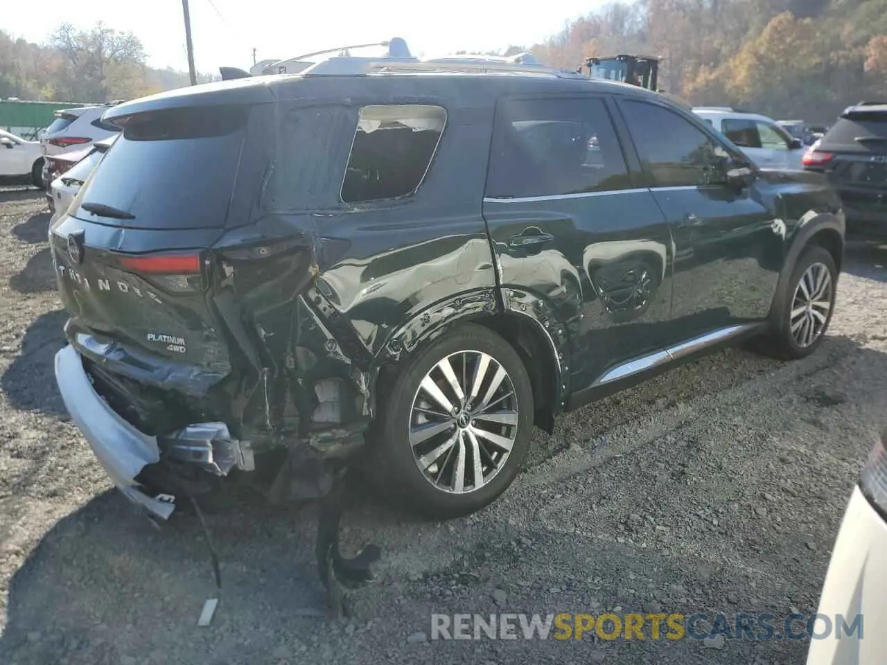 3 Фотография поврежденного автомобиля 5N1DR3DJ0NC261948 NISSAN PATHFINDER 2022