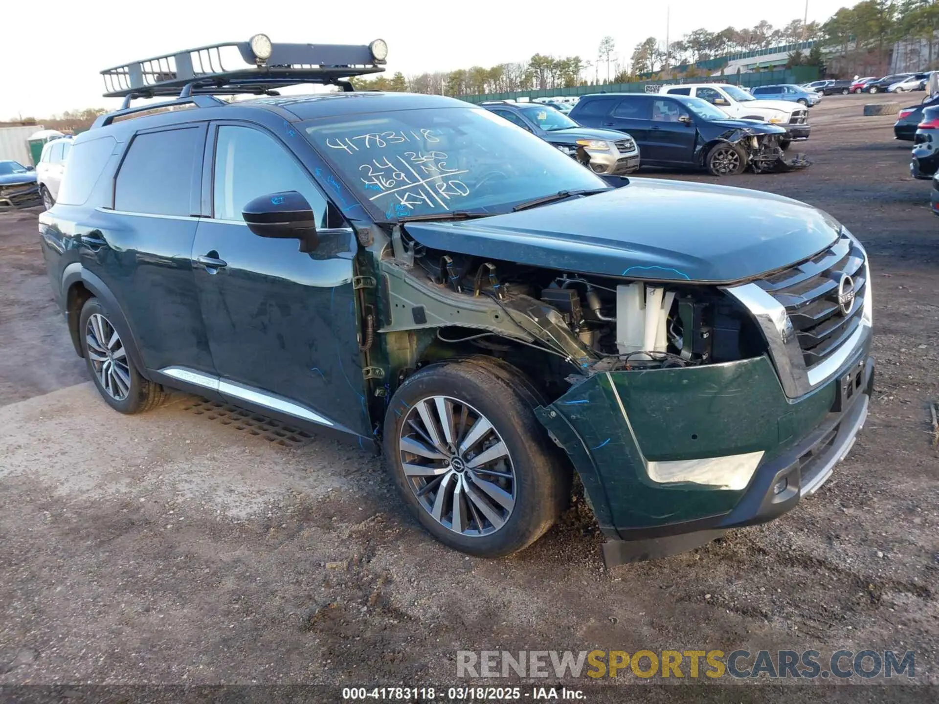 1 Фотография поврежденного автомобиля 5N1DR3DK2NC232878 NISSAN PATHFINDER 2022