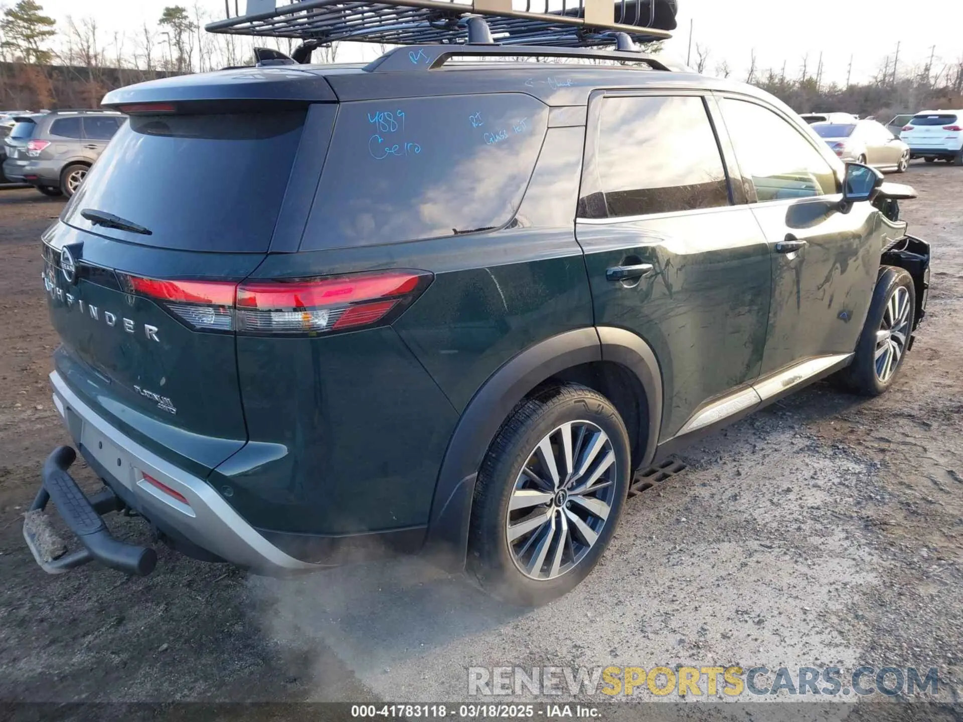 4 Фотография поврежденного автомобиля 5N1DR3DK2NC232878 NISSAN PATHFINDER 2022