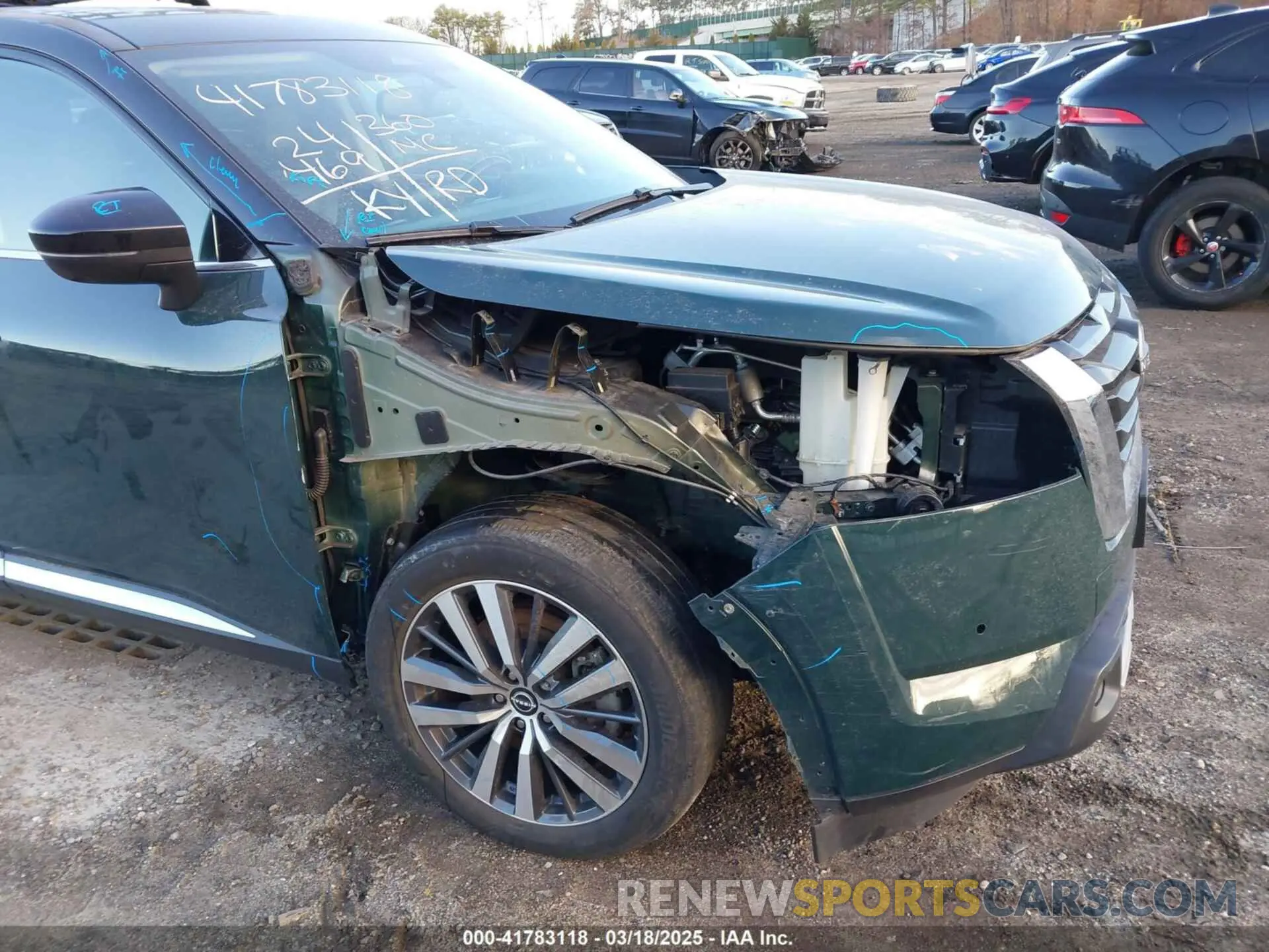6 Фотография поврежденного автомобиля 5N1DR3DK2NC232878 NISSAN PATHFINDER 2022