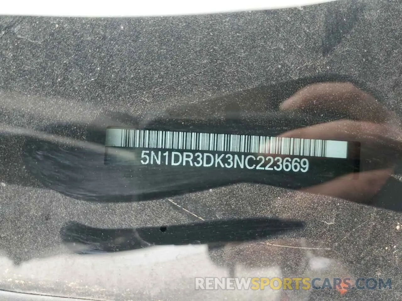 15 Photograph of a damaged car 5N1DR3DK3NC223669 NISSAN PATHFINDER 2022